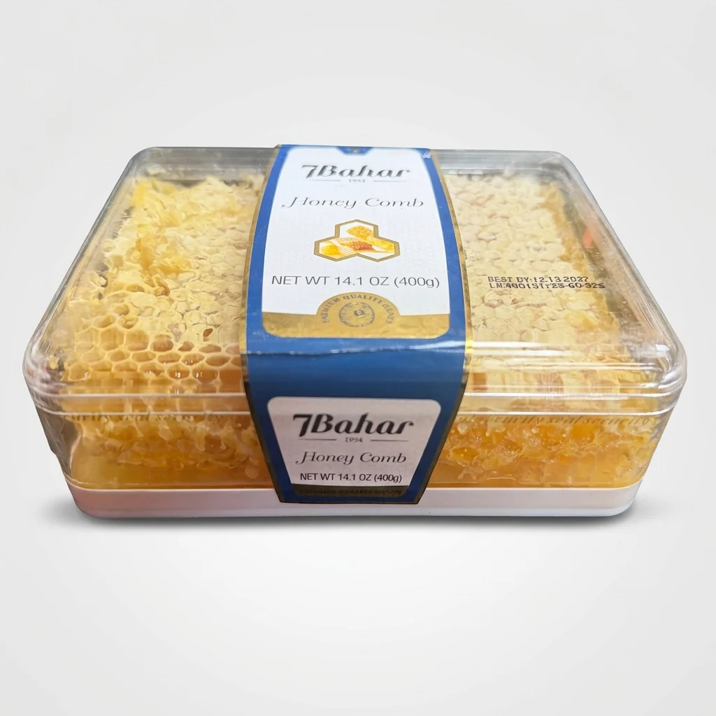 7Bahar Honey Comb 14.1 oz - Pure Turkish Honeycomb in Tray