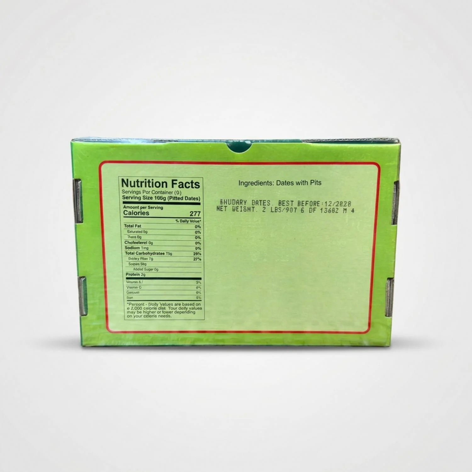 Al Madina Premium Quality Dates (2 Pounds) - Image 2