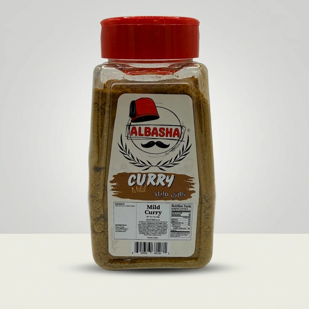 AlBasha Mild Curry Powder - Authentic Middle Eastern Spice Blend