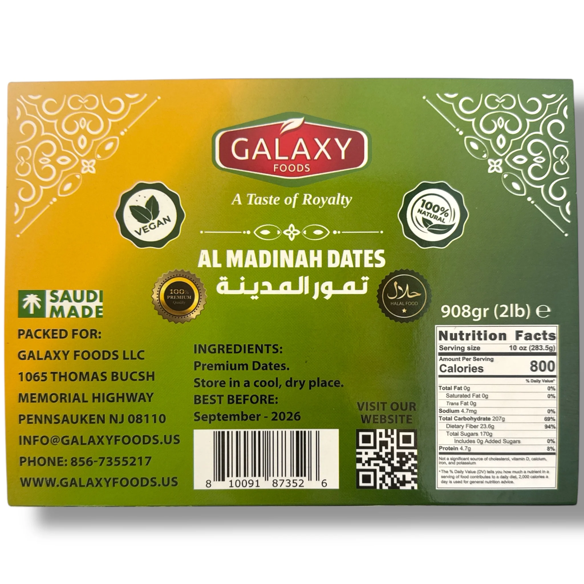 Premium Organic Almadina Medjool Dates - Image 3