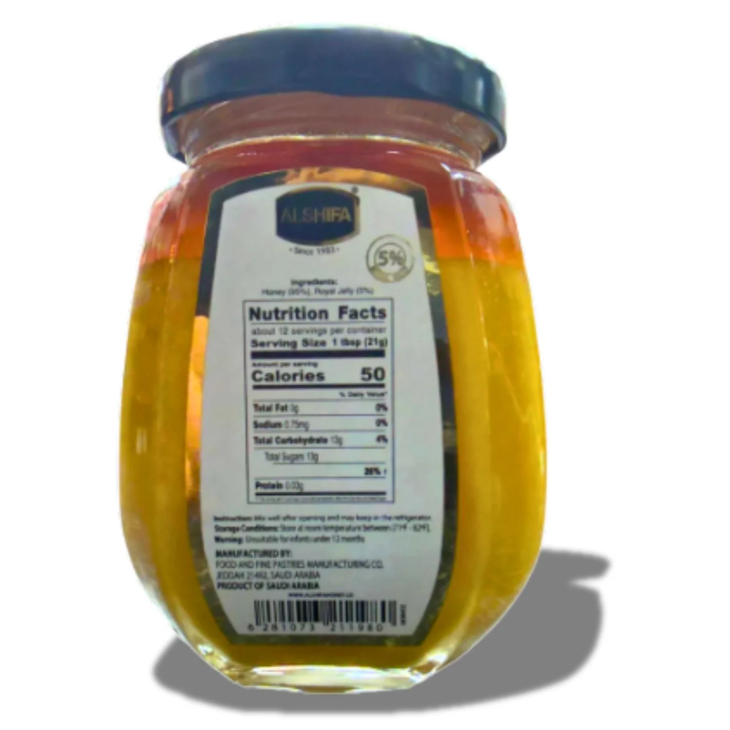 Alshifa Honey – Royal Jelly in Pure Honey 5% 250g - Image 3
