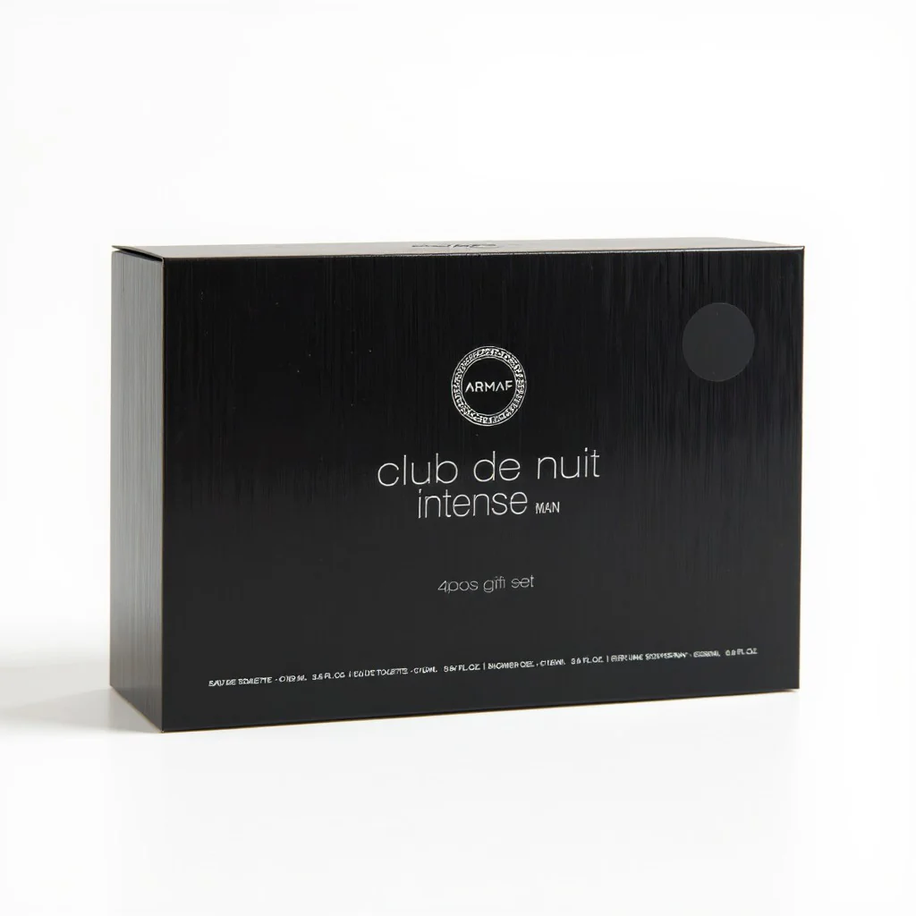 Armaf Club de Nuit Intense Man 4-Piece Gift Set — EDT 105ml + Body Spray + Shower Gel - Image 2