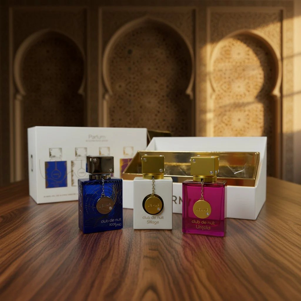 Armaf Club de Nuit Parfum Gift Set — Iconic + Impériale + Untold (3x30ml) - Image 3