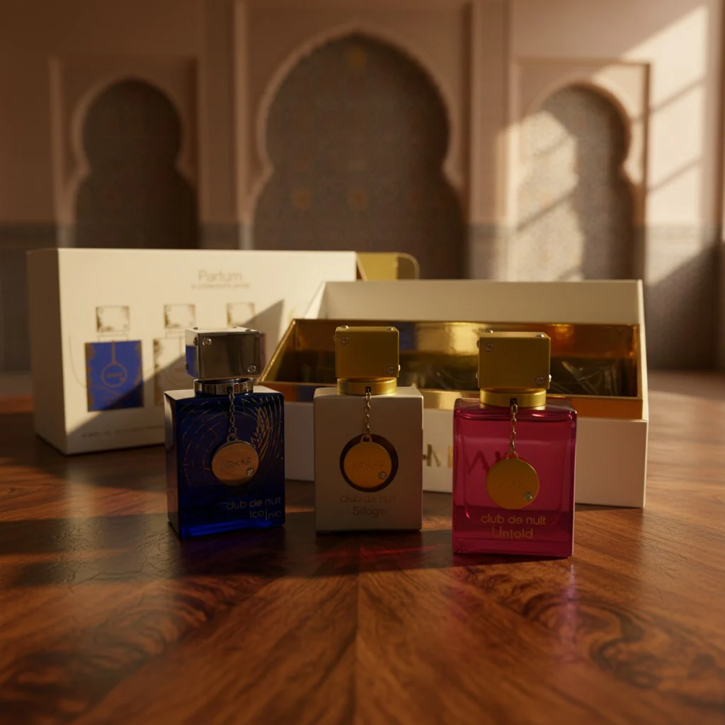 Armaf Club de Nuit Parfum Gift Set — Iconic + Impériale + Untold (3x30ml) - Image 6