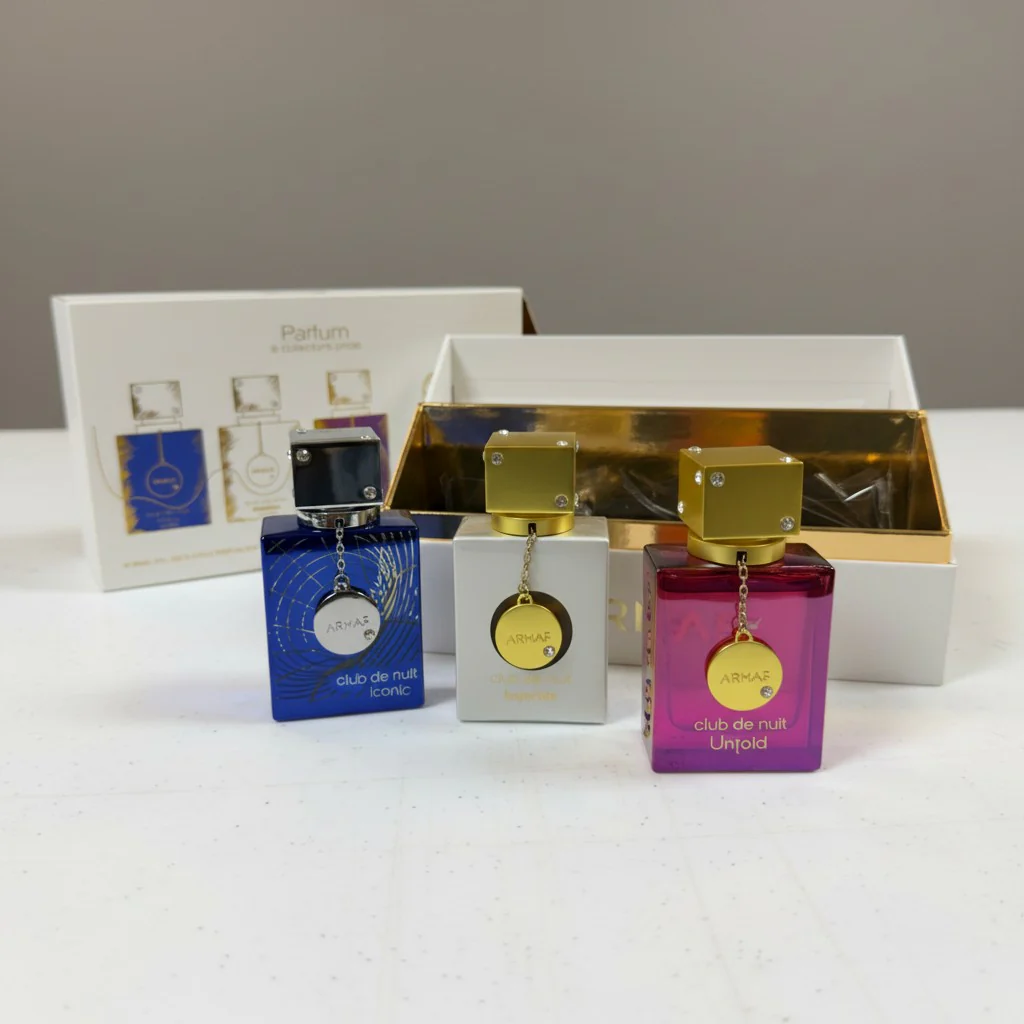 Armaf Club de Nuit Parfum Gift Set — Iconic + Impériale + Untold (3x30ml) - Image 8