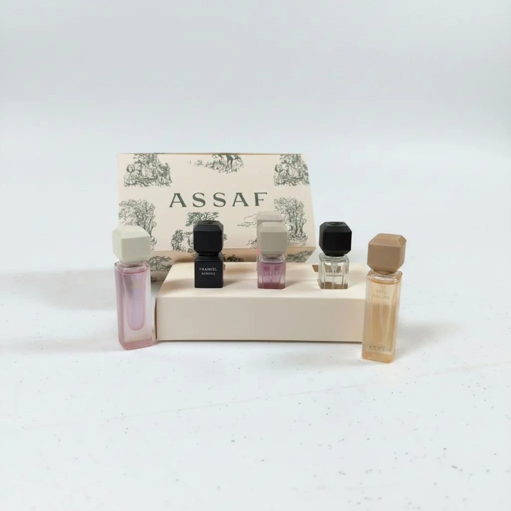 Assaf Riyadh Discovery Box — 6x5ml Arabian Perfume Sampler Set