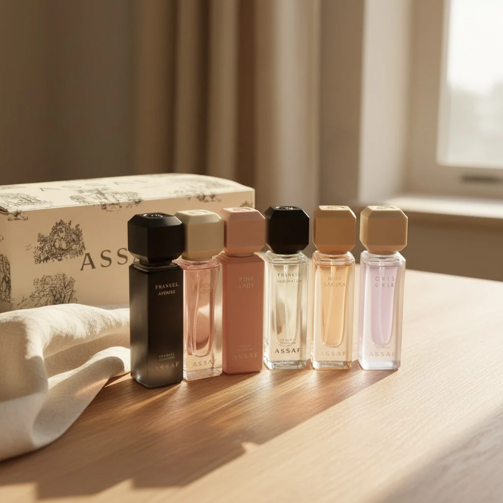 Assaf Riyadh Discovery Box — 6x5ml Arabian Perfume Sampler Set - Image 10