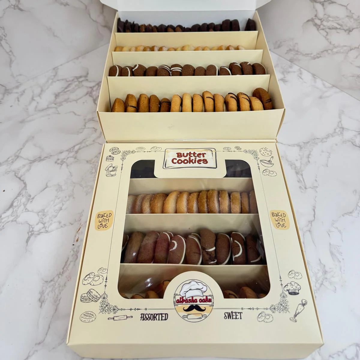 Mediterranean Inspired Assorted Cookie Gift Set - Image 3