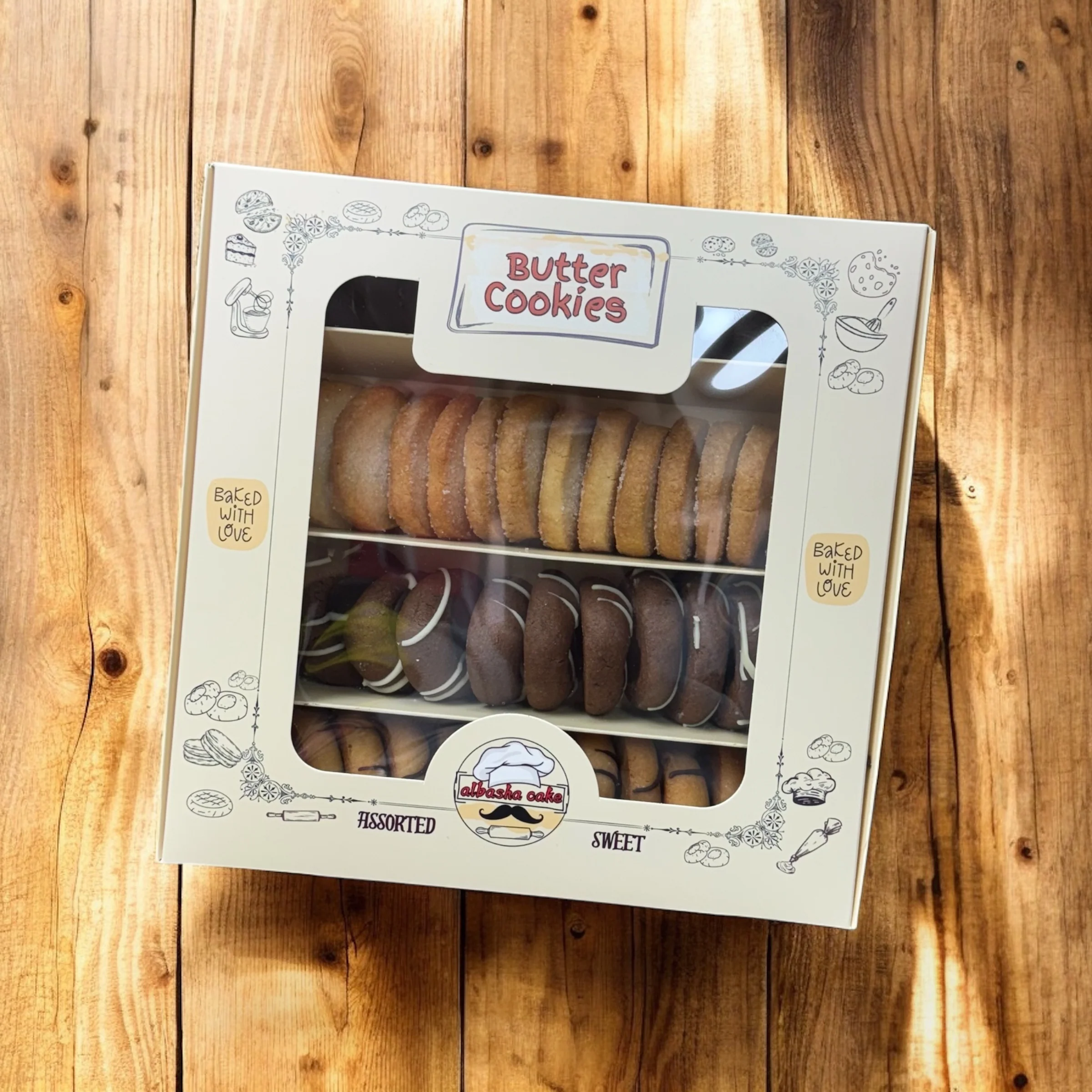 Mediterranean Inspired Assorted Cookie Gift Set - Image 9