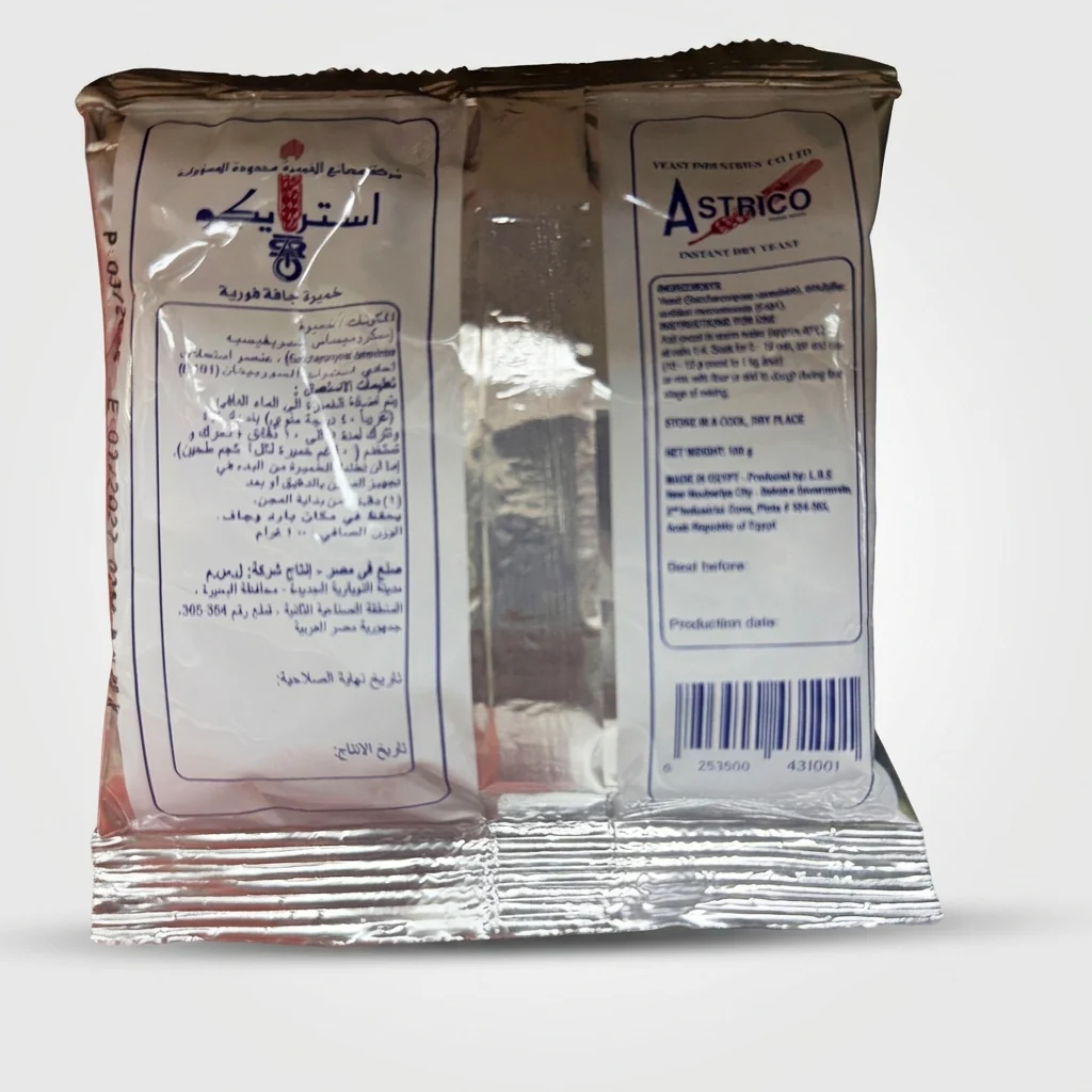 Astrico Instant Dry Yeast 100g - Premium Baking Yeast by SAF - Image 2