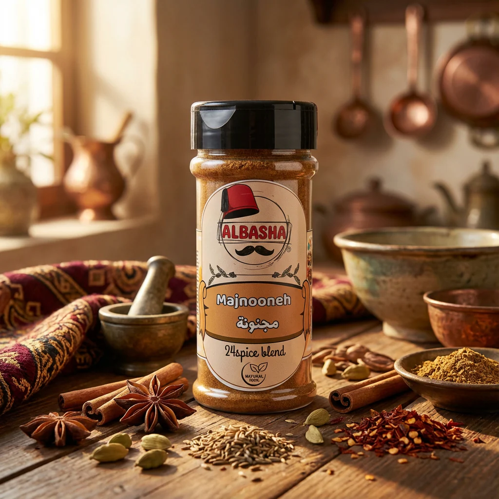 Majnooneh Authentic Spice Blend - 24 Natural Spices for Middle Eastern Dishes - Image 4