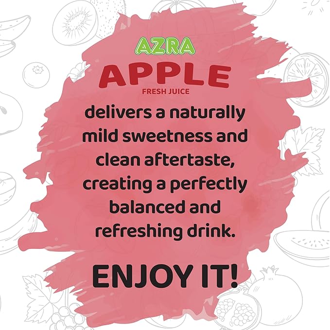 AZRA 100% Organic Juice – 500ml Cans, Zero Sugar Beverages Variety Pack for Healthy Kids & Adults - Image 4
