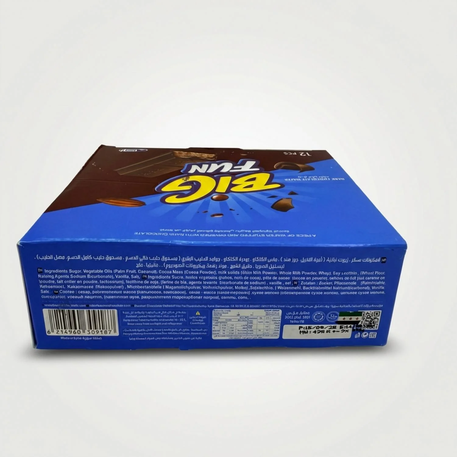 Big Fun Dark Chocolate Wafer (12 pieces) - Image 2