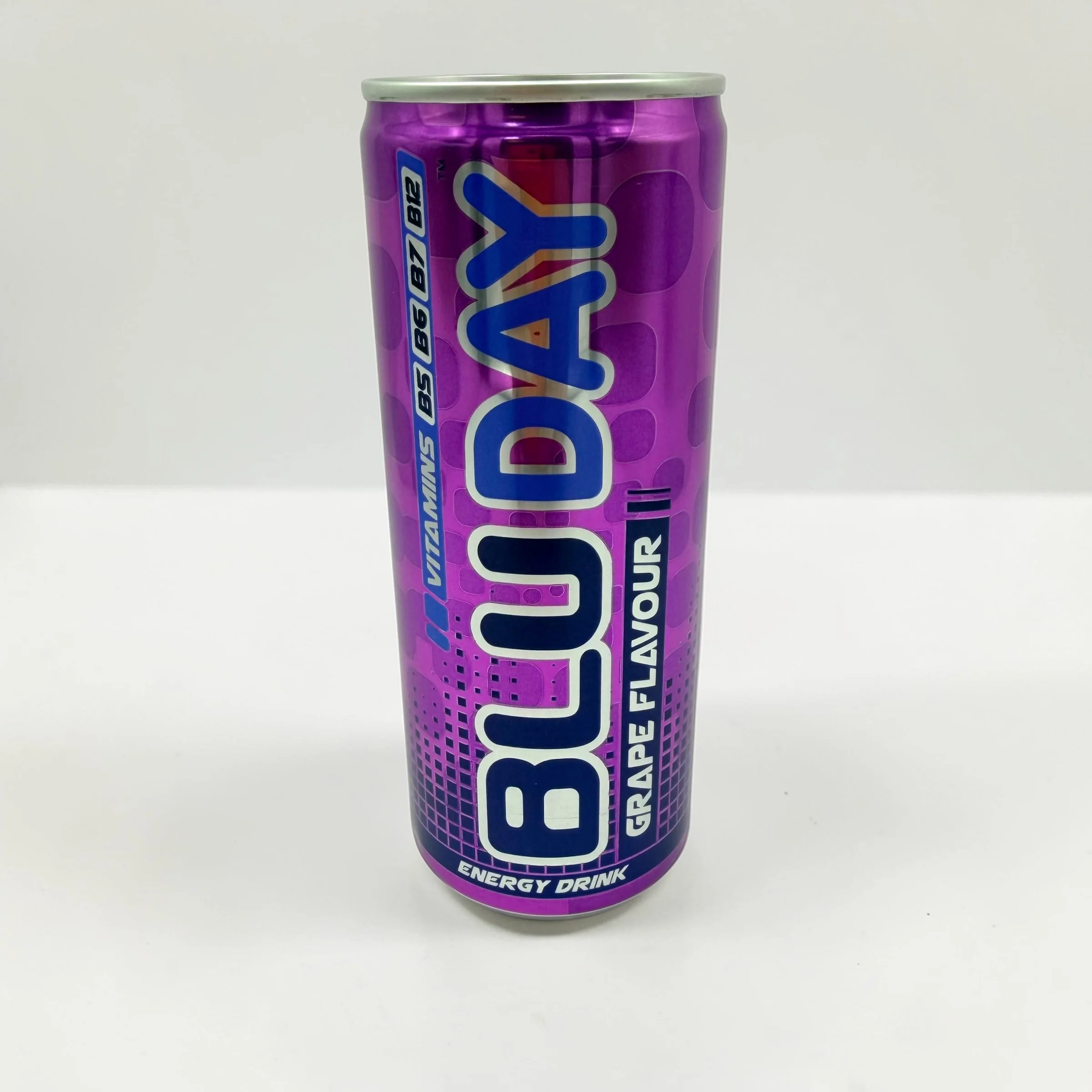 Blu Day Grape Flavor Energy Drink - Image 3