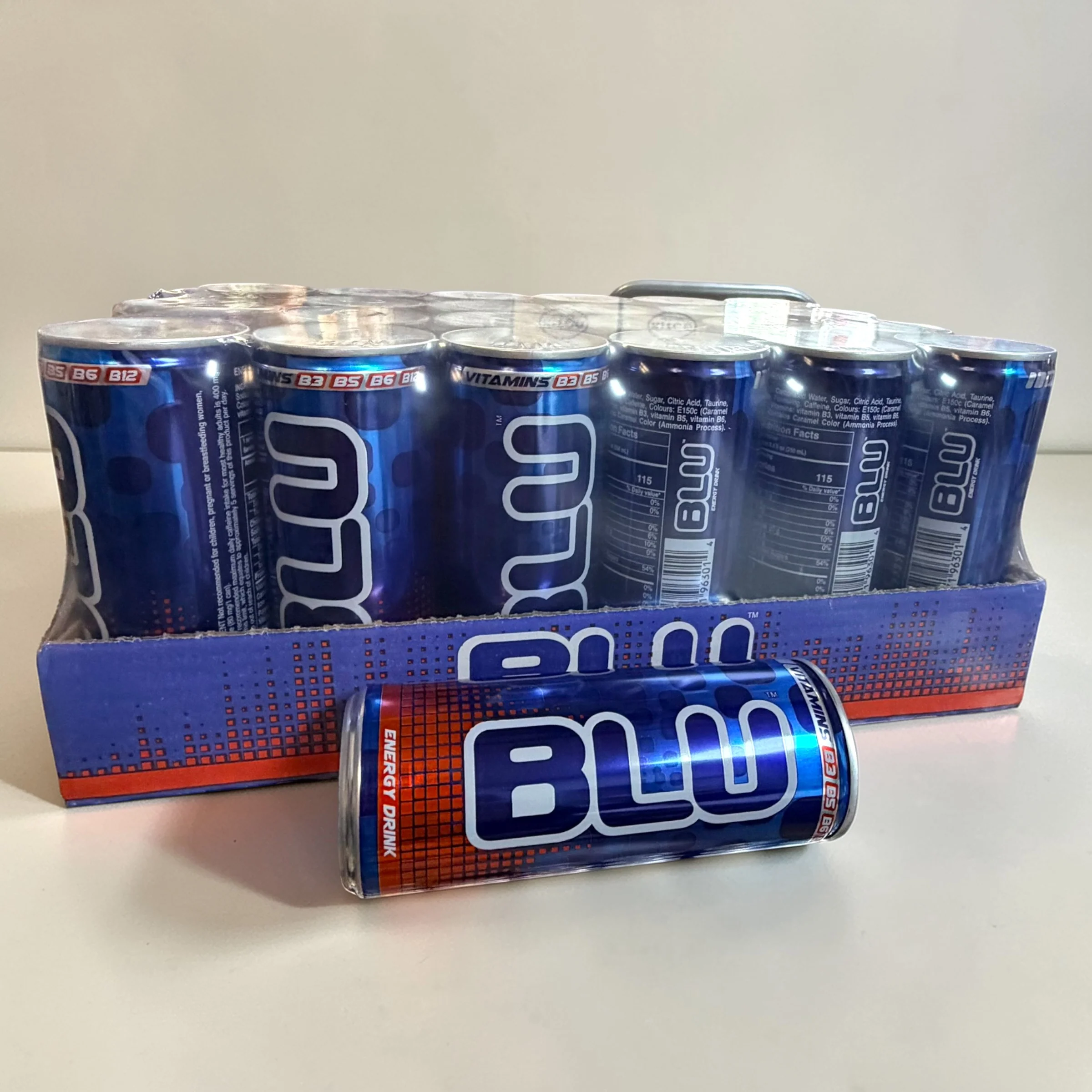 BLU DAY Refreshing  Classic Energy Drink 250ml Can - Image 6