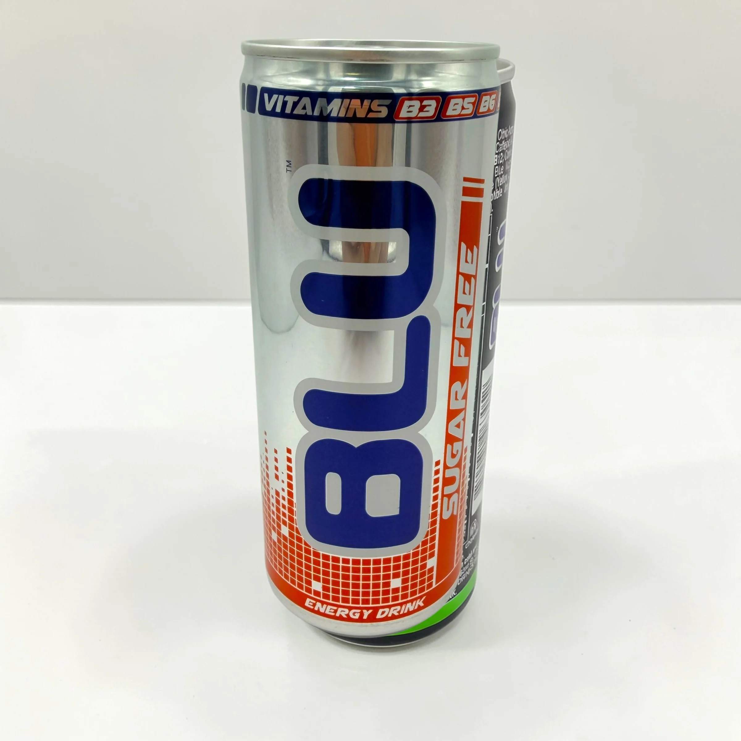 BLU Sugar Free Energy Drink 250ml Can - Image 3