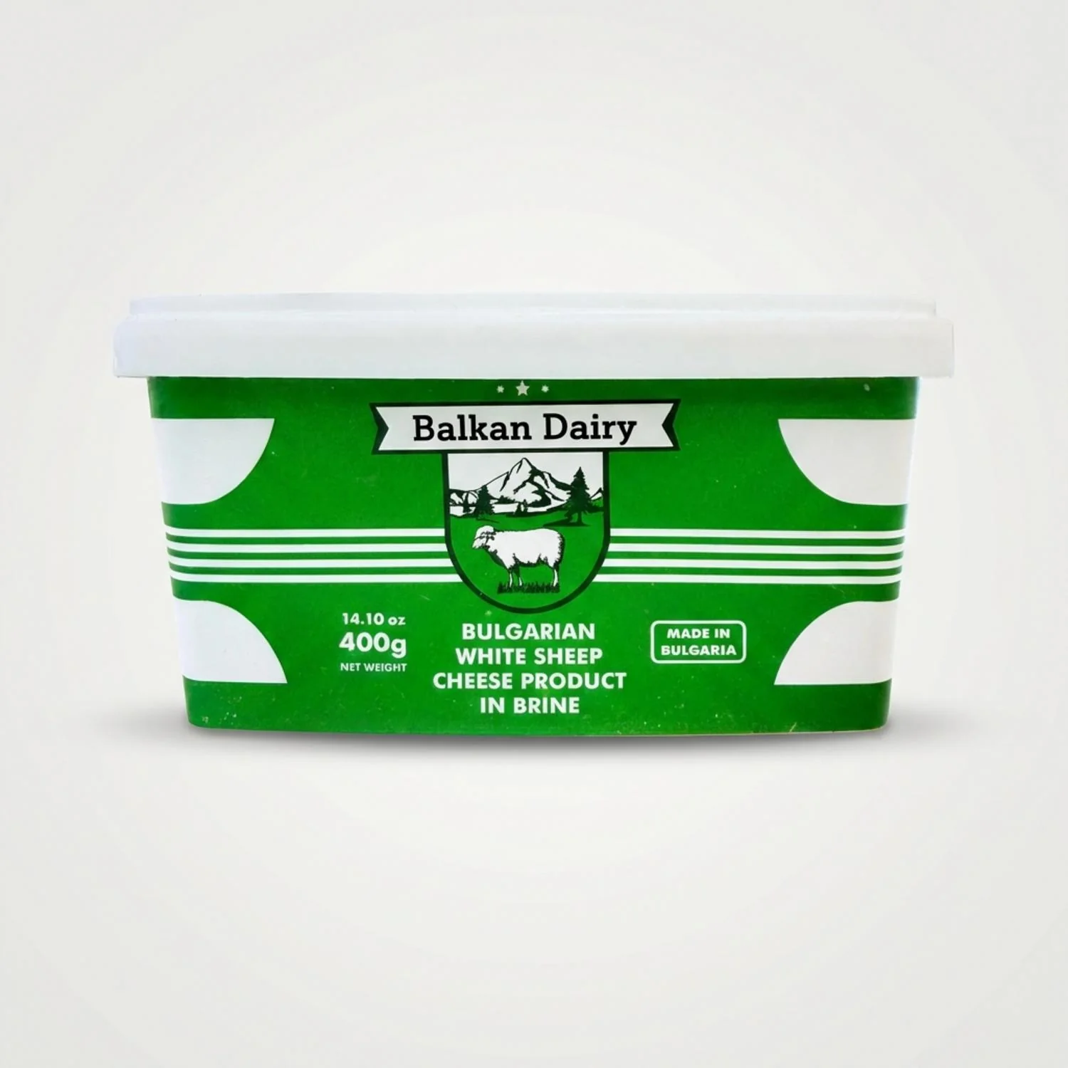 Bulgarian White Sheep Cheese in Brine (400g)
