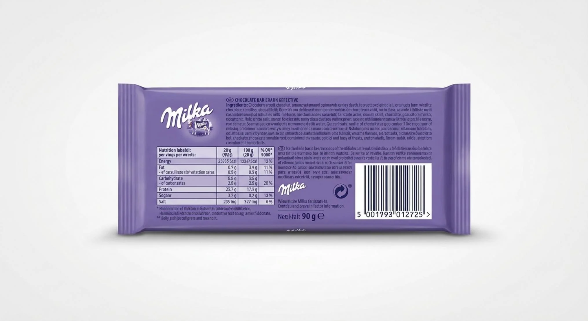 Caramel Alpine Milk Chocolate (100g) - Image 2