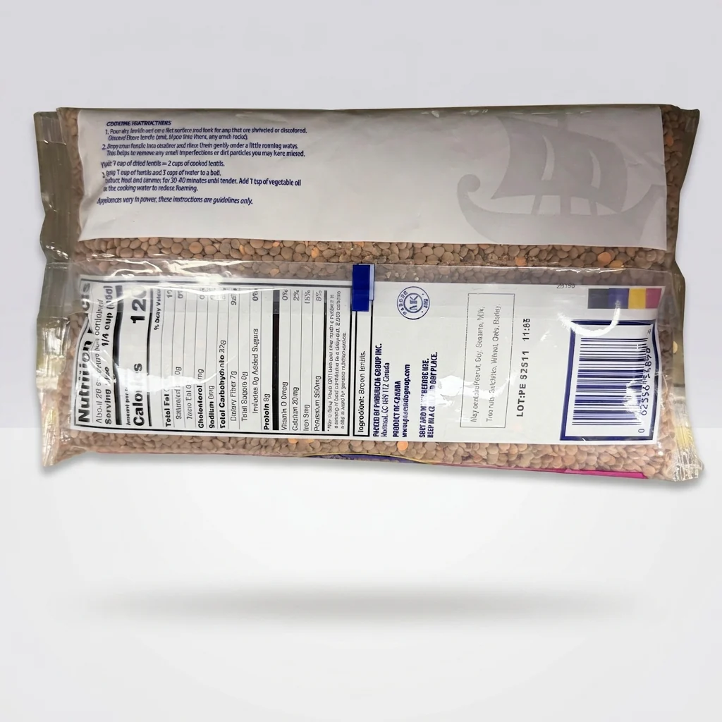 Cedar Brown Lentils 32 oz (2 lb) - Premium Canadian Whole Lentils - Image 2