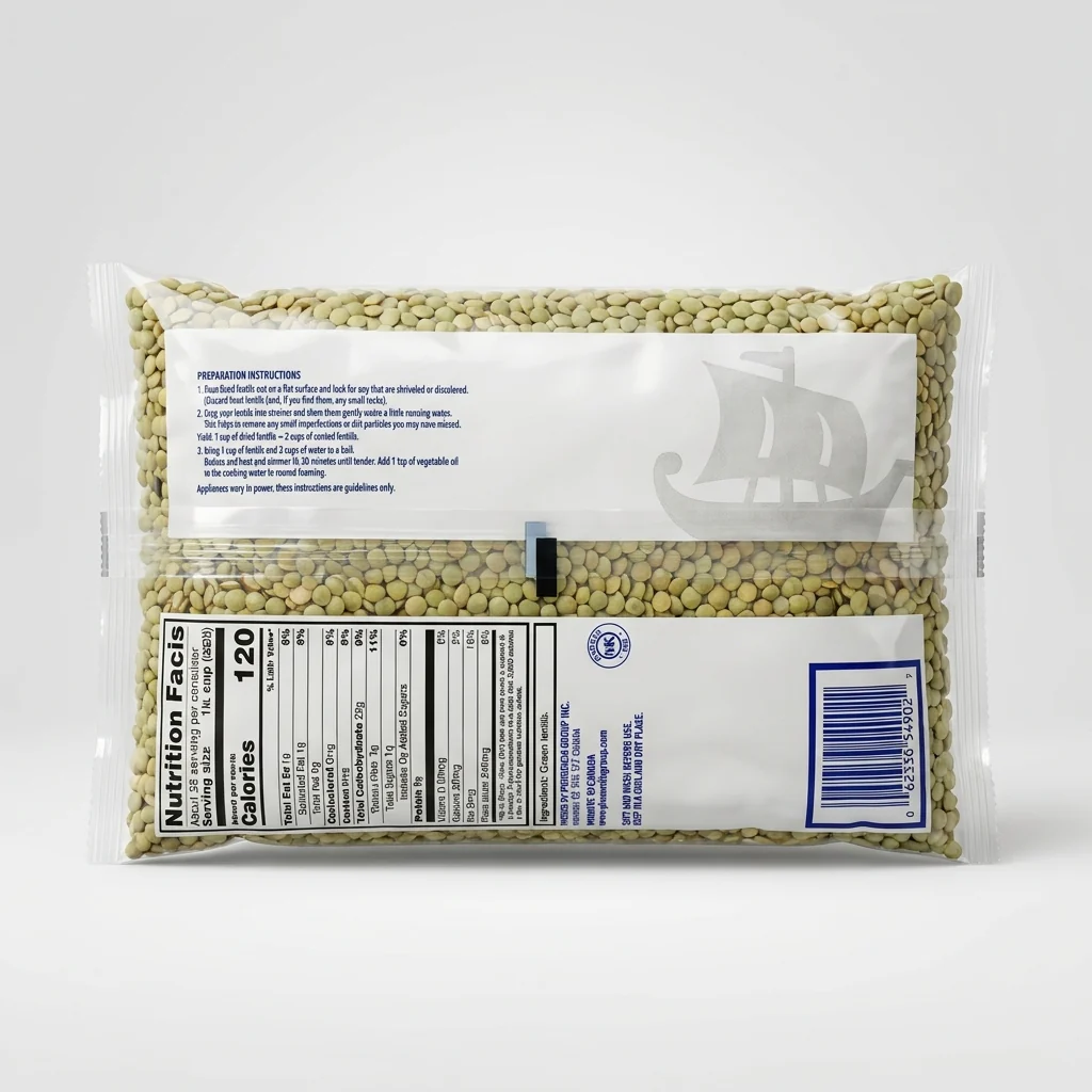 Cedar Phoenicia Large Green Lentils 32 oz - Canadian Premium Quality - Image 2