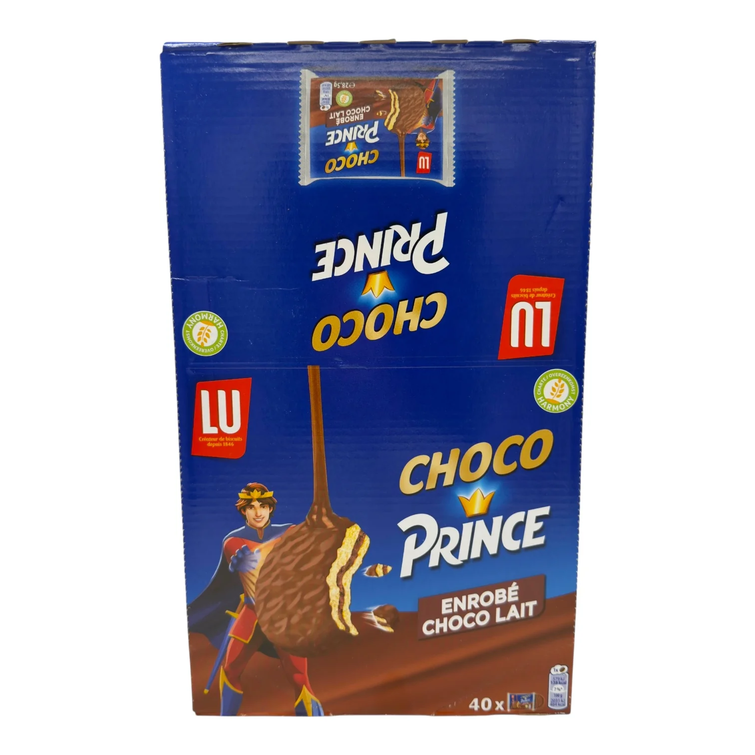 Choco Prince Enrobé Chocolat – 40 Pieces