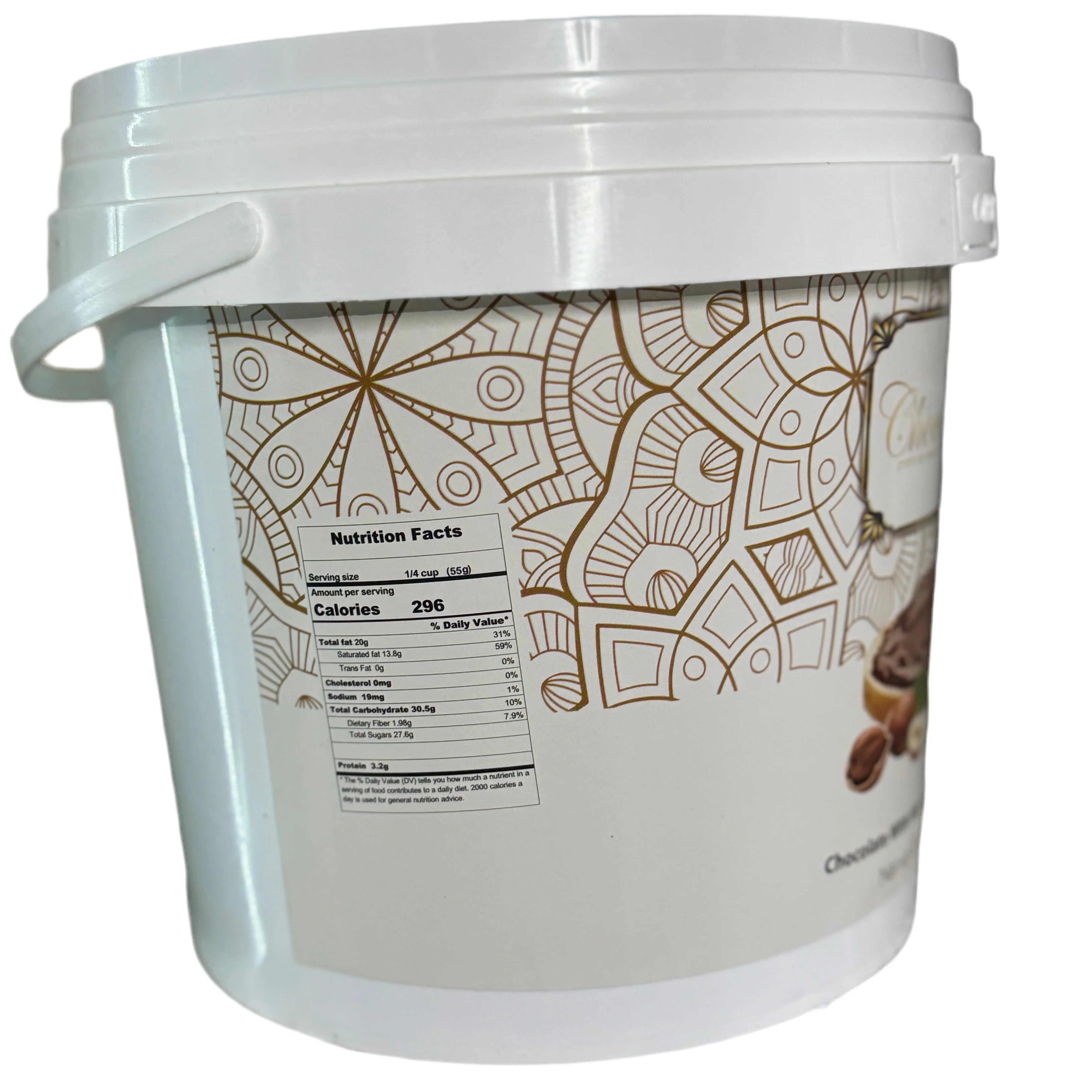 Store Chocolake – Chocolate with Hazelnut Filling 5Kg - Image 3