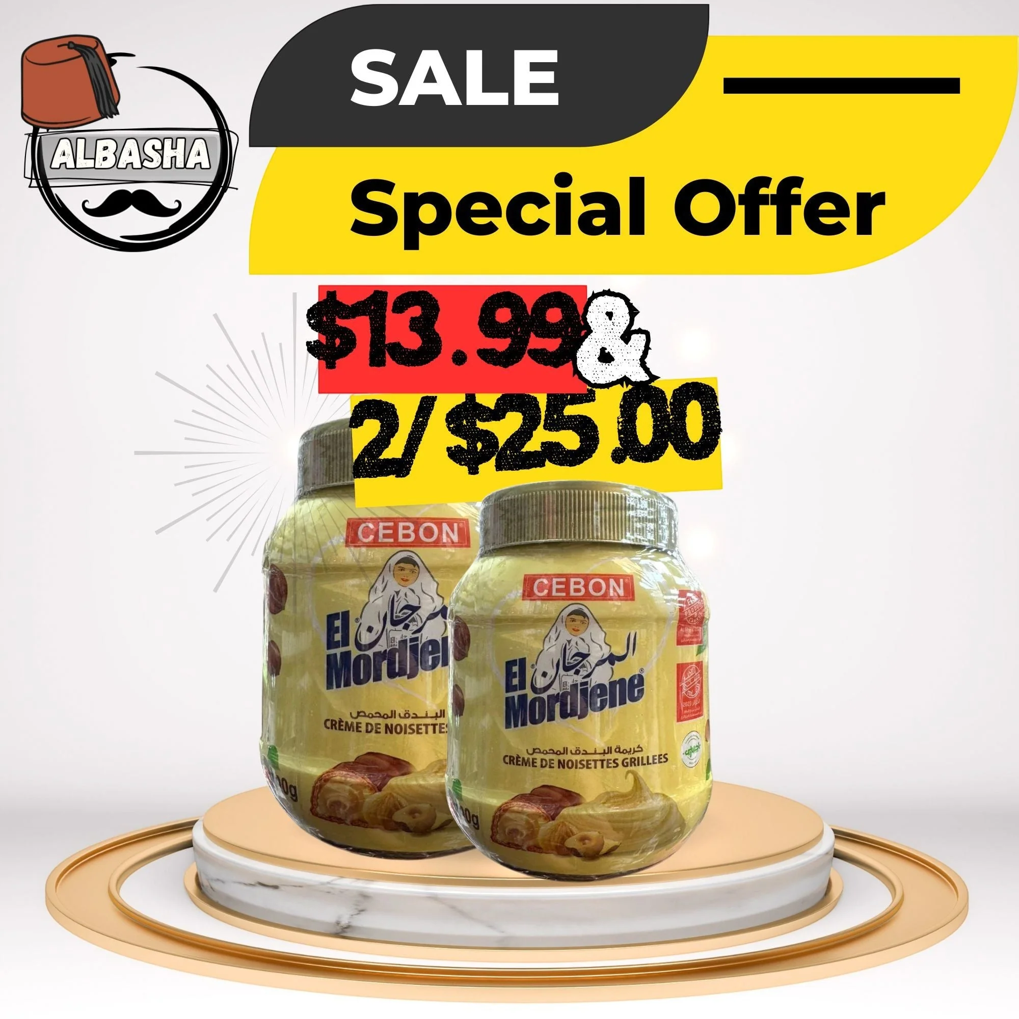 El Mordjene Cebon Creamy Hazelnut Chocolate Spread, 700g - Image 4