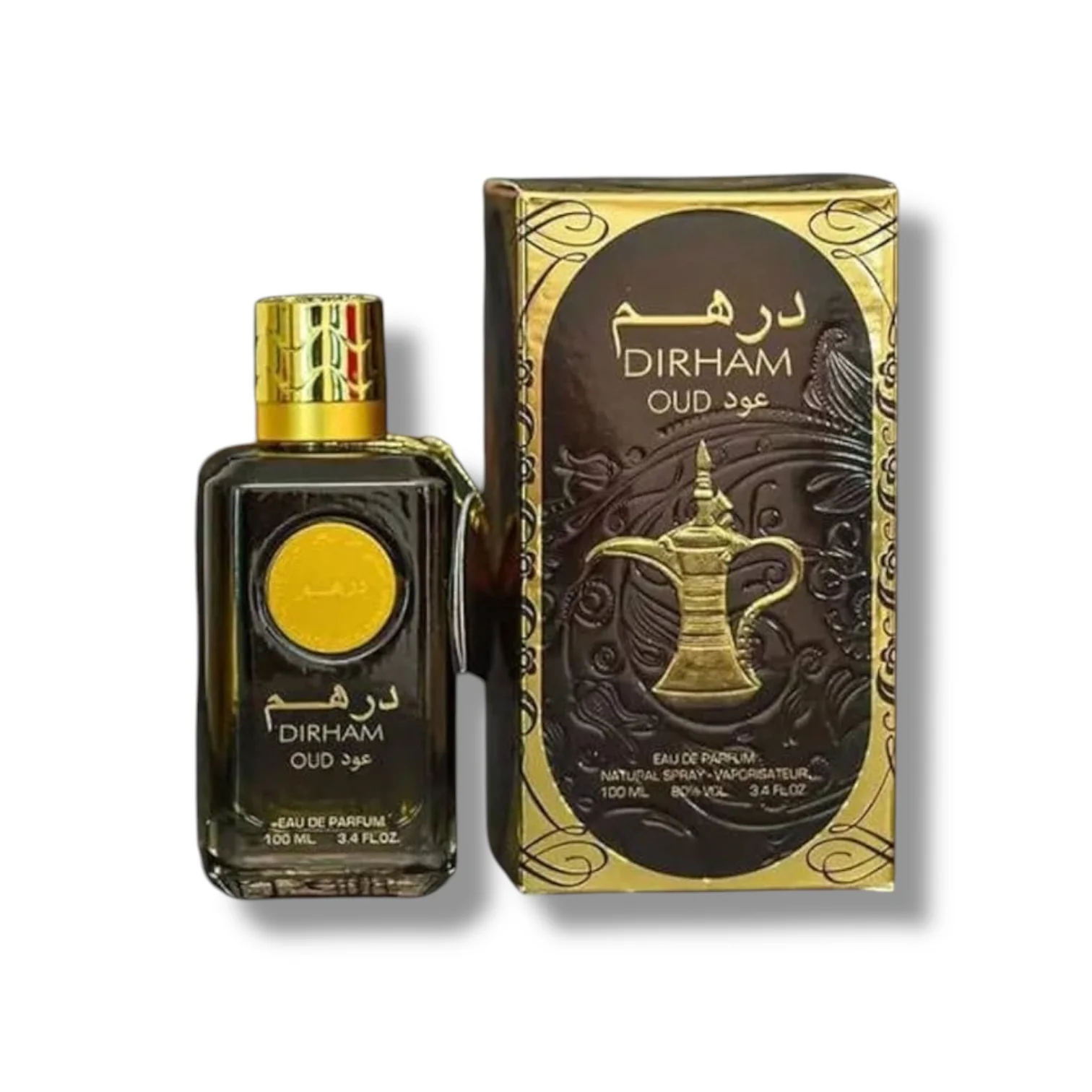 Lattafa Dirham Oud Perfume – Unisex Arabian Fragrance