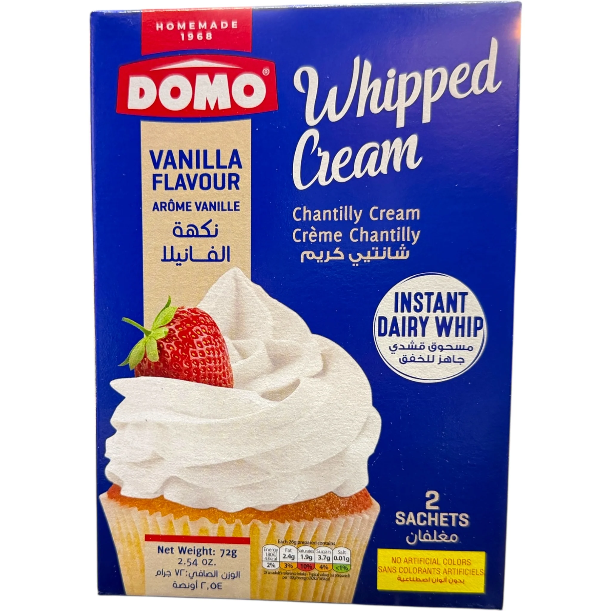 domo – Whipped Cream Vanilla Flavour