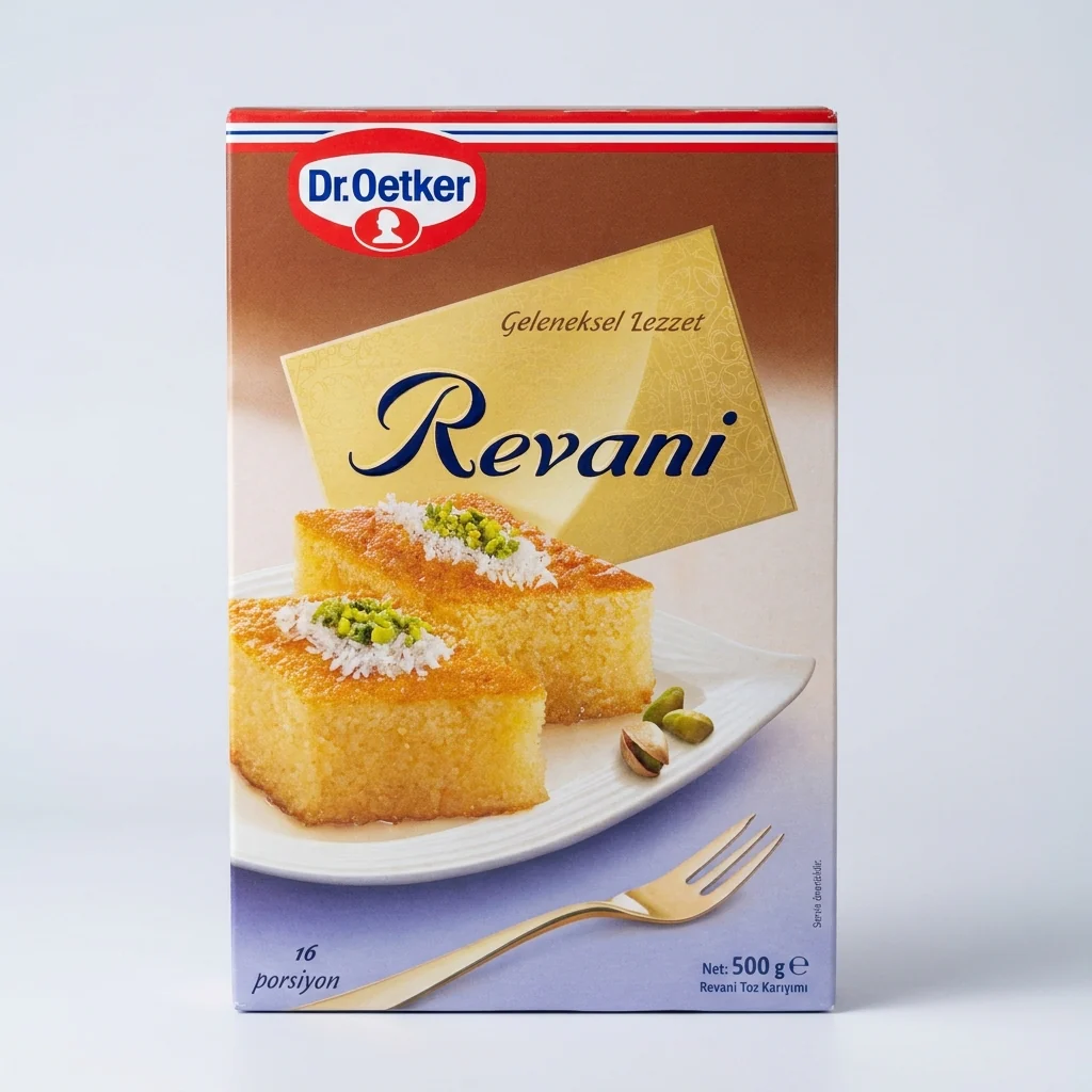 Dr. Oetker Revani 500g - Traditional Turkish Semolina Cake Mix