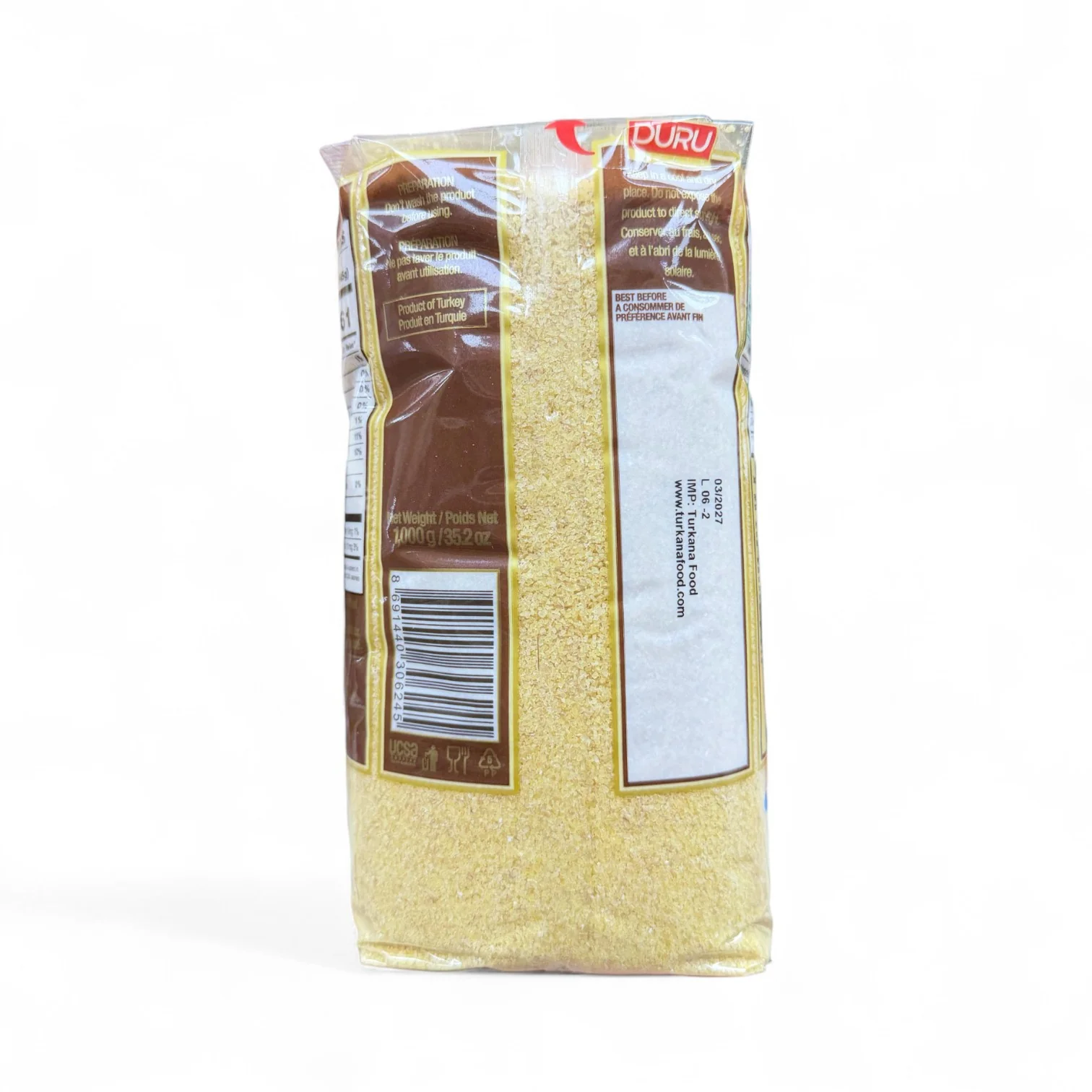 Duru Extra Fine Bulgur 1Kg – Versatile Culinary Grain - Image 2