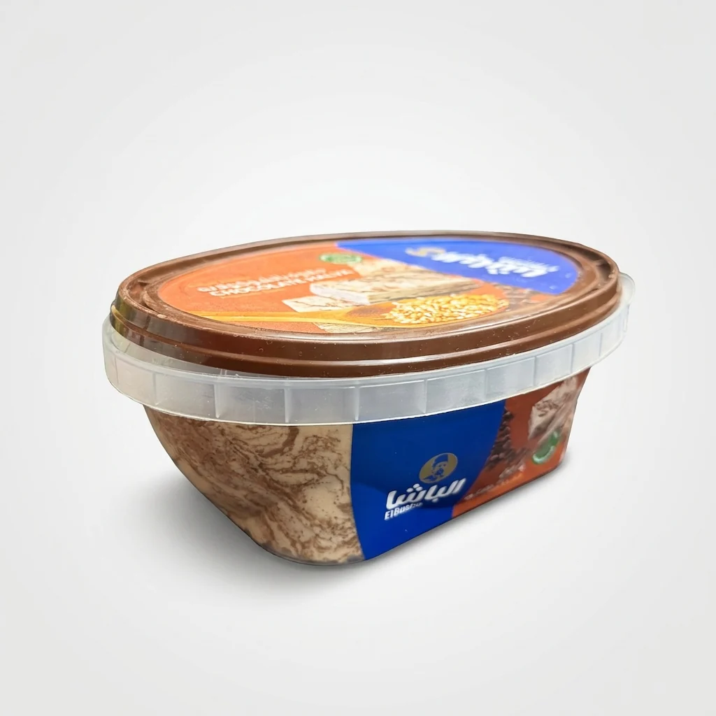 El Basha Halawa with Chocolate - 400g Tahini-Based Sweet Spread - Image 2