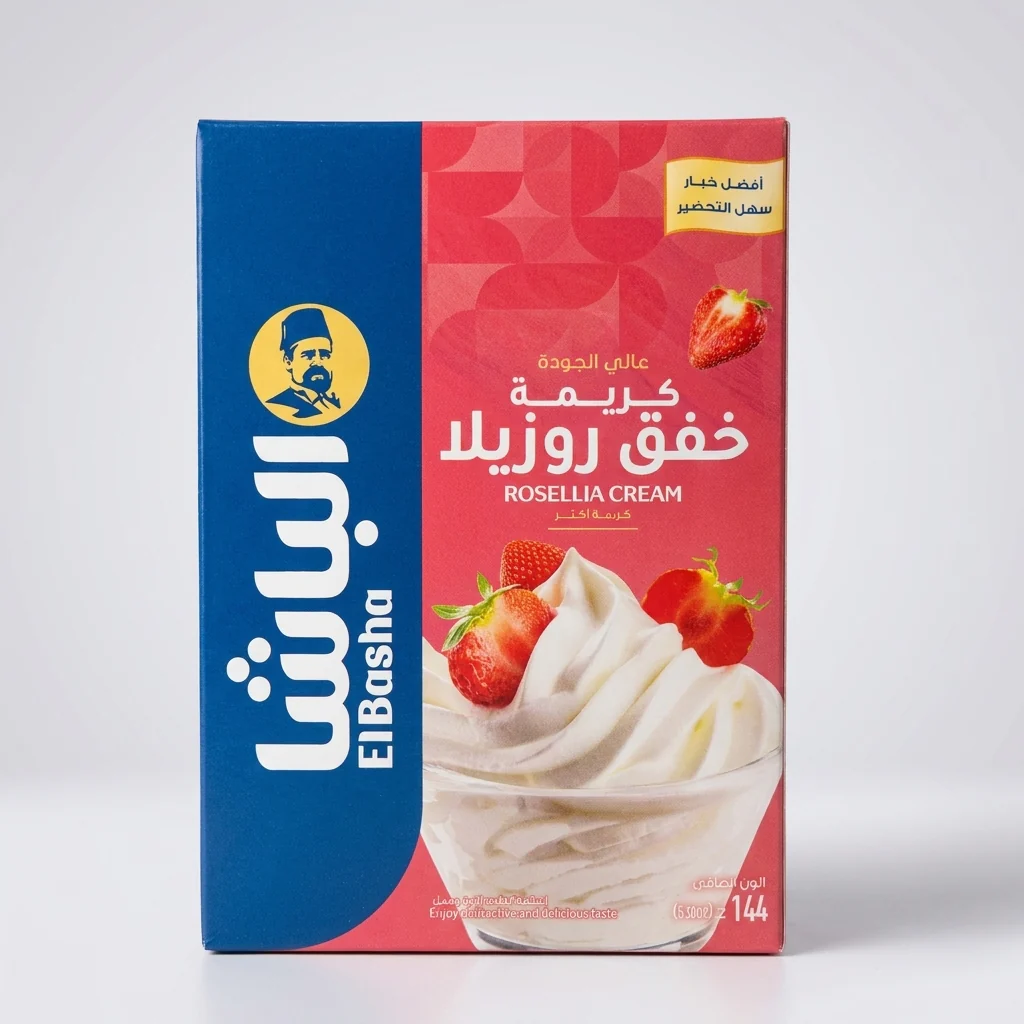 El Basha Rosellia Whipping Cream 144g - Premium Quality Easy to Prepare - Image 2