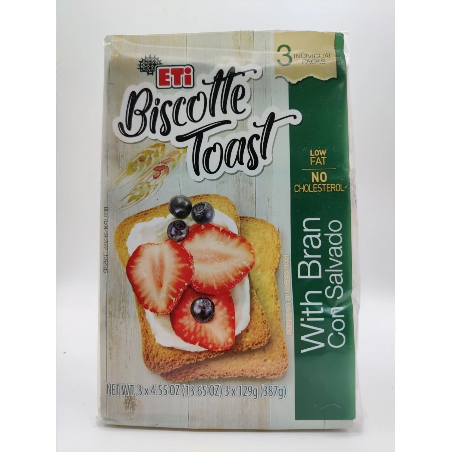 ETI Biscotte Toast 387g