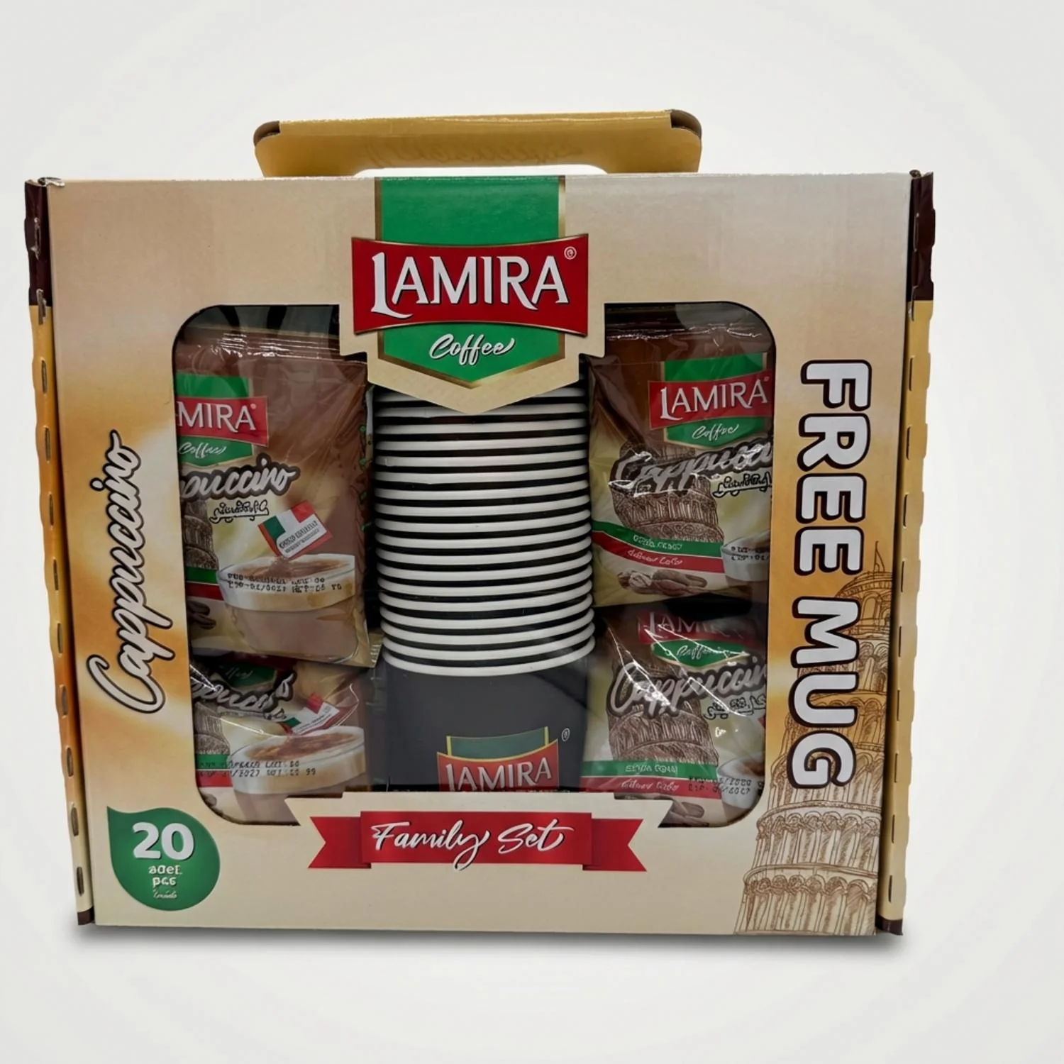 Family Set Cappuccino with Free Mug (1 POUNDS)