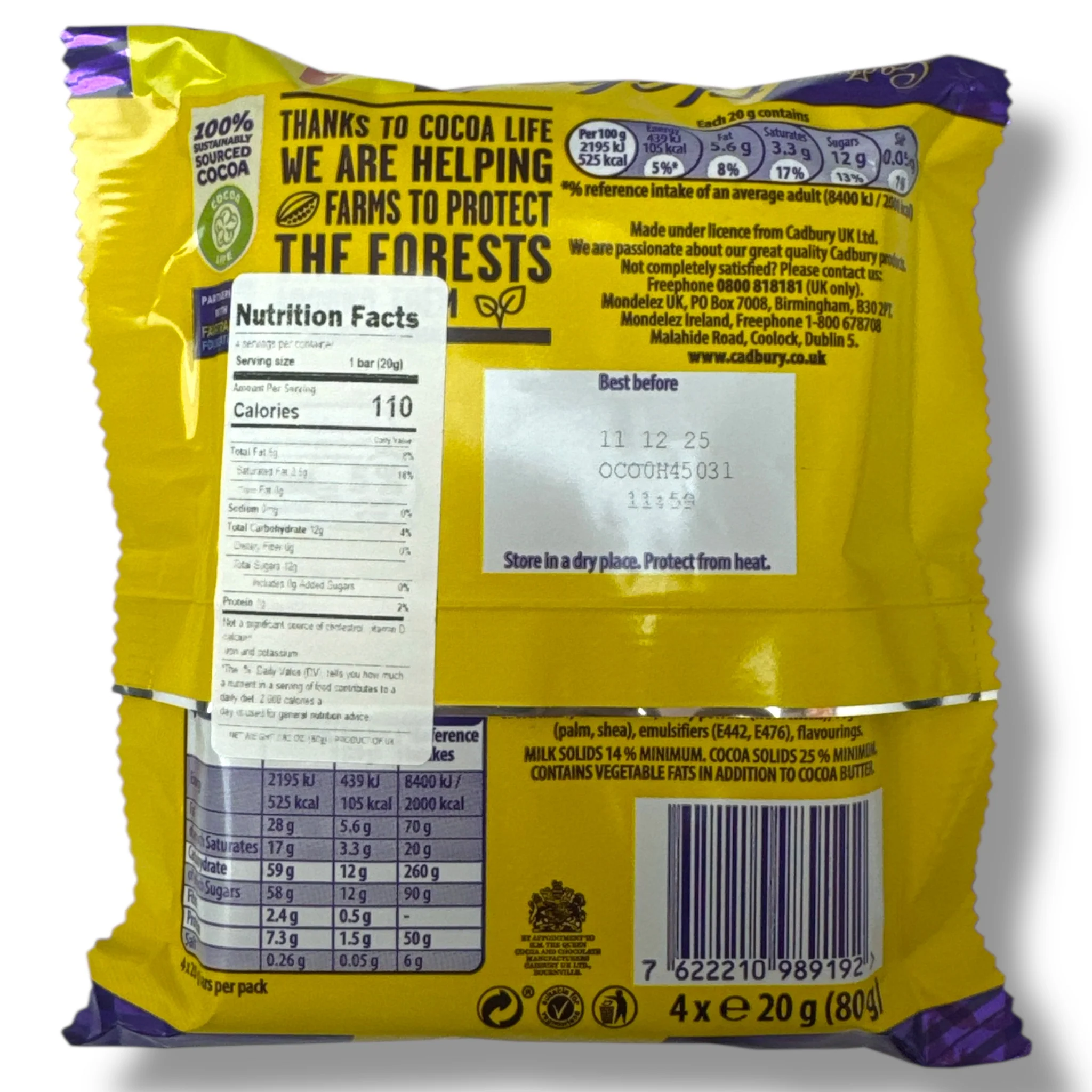 Cadbury Flake Chocolate Snack – Crunchy Chocolate Treat - Image 2