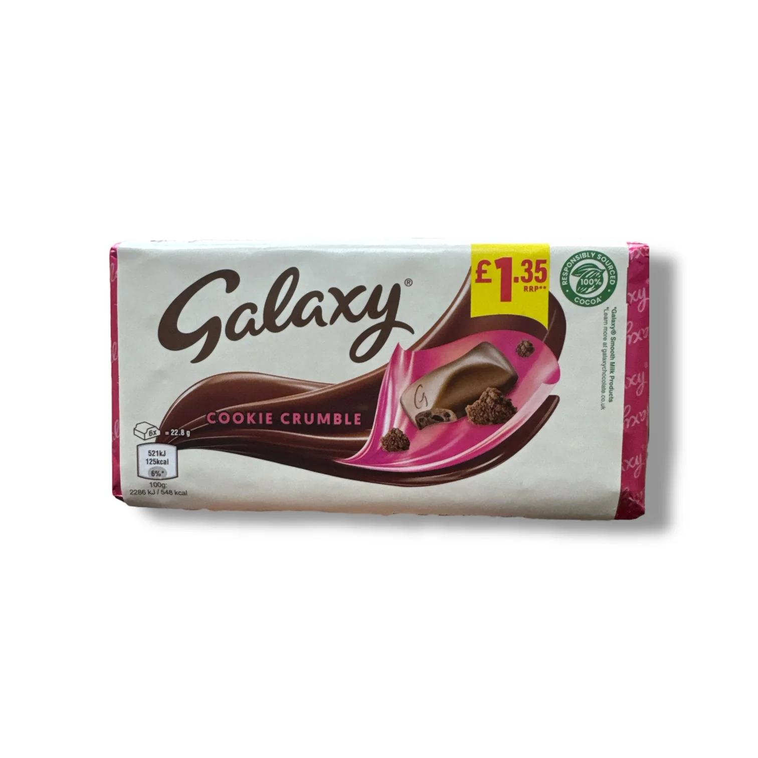 Cadbury Galaxy Cookie Crumble – Crunchy Cookies with Crumble Texture