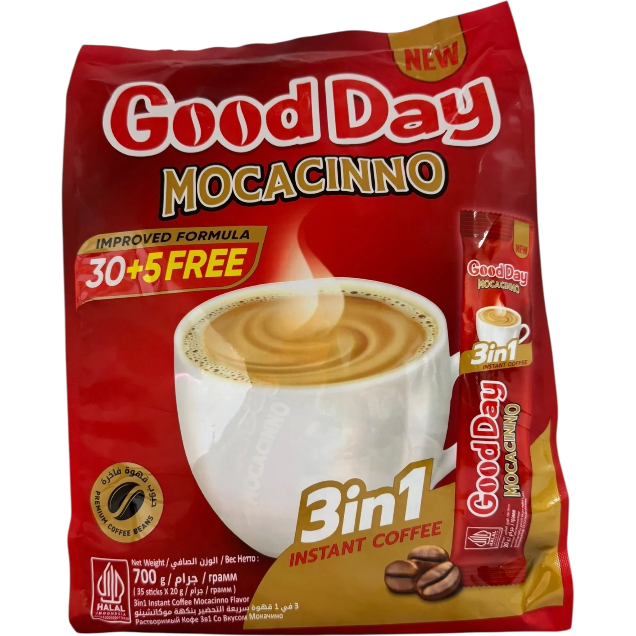 Good Day Mochaccino – Rich Coffee with Chocolate Flavor