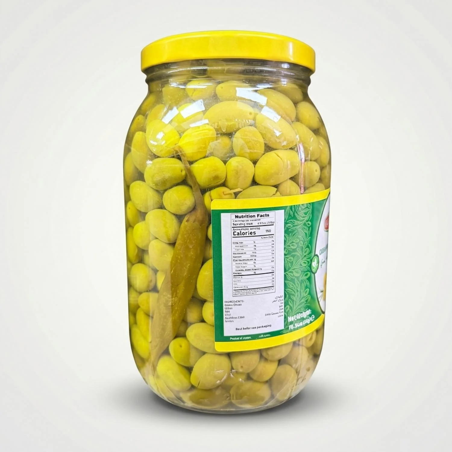 Green Olives Balady (2000g) - Image 2