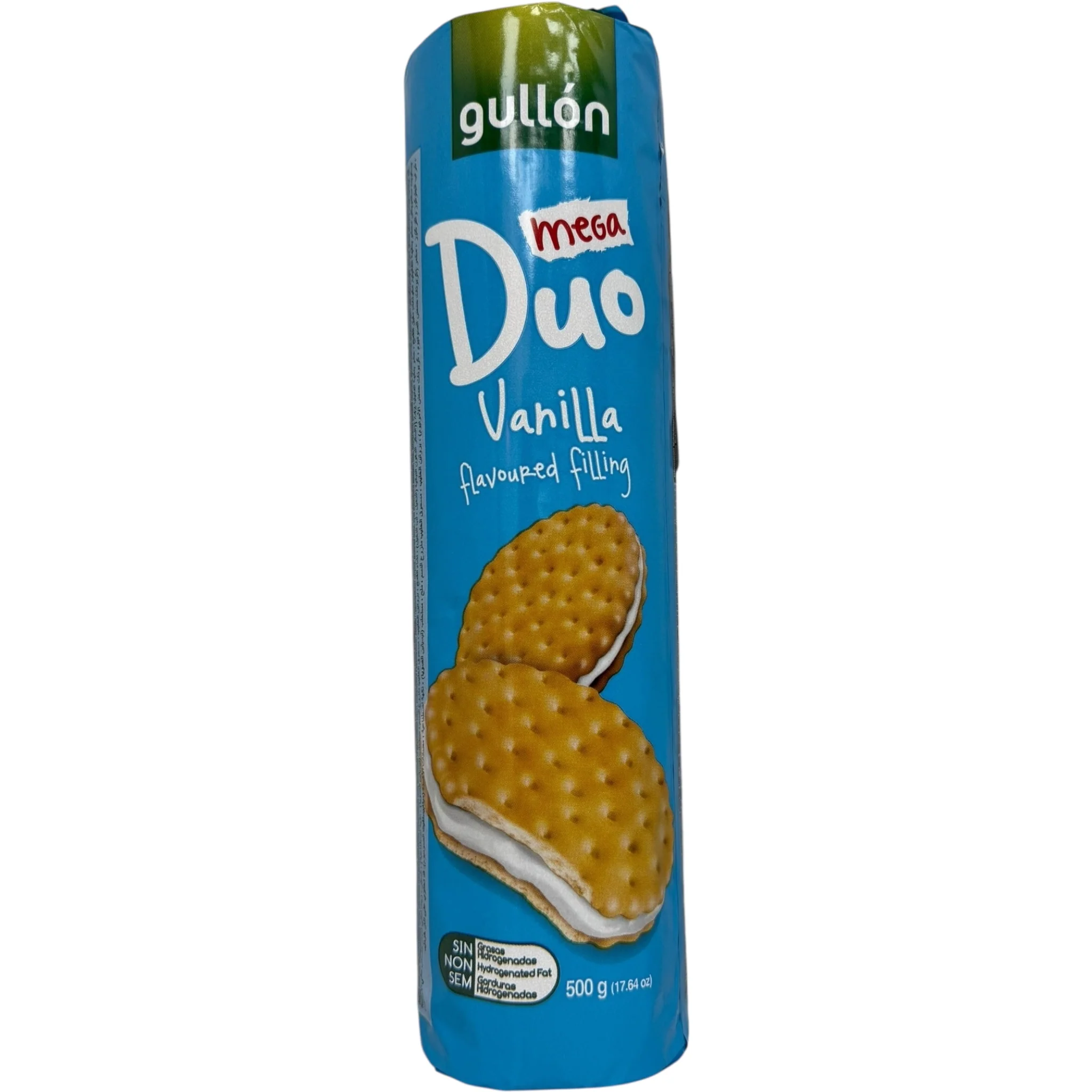 Gullon Duo Vanilla Snack Cookies – Cream Filled