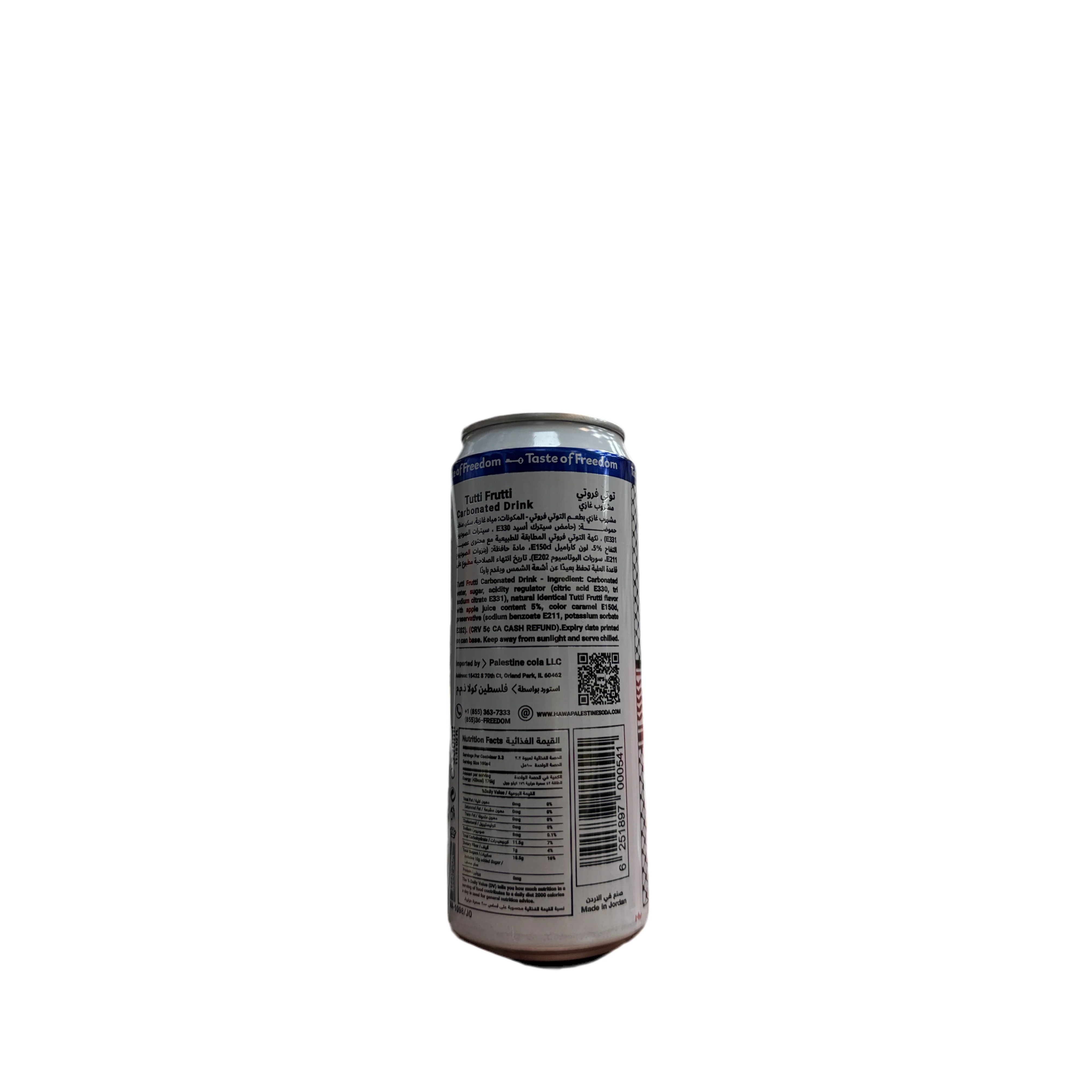 Hawa Soda Tutti Frutti Red Bull Flavor - Image 3