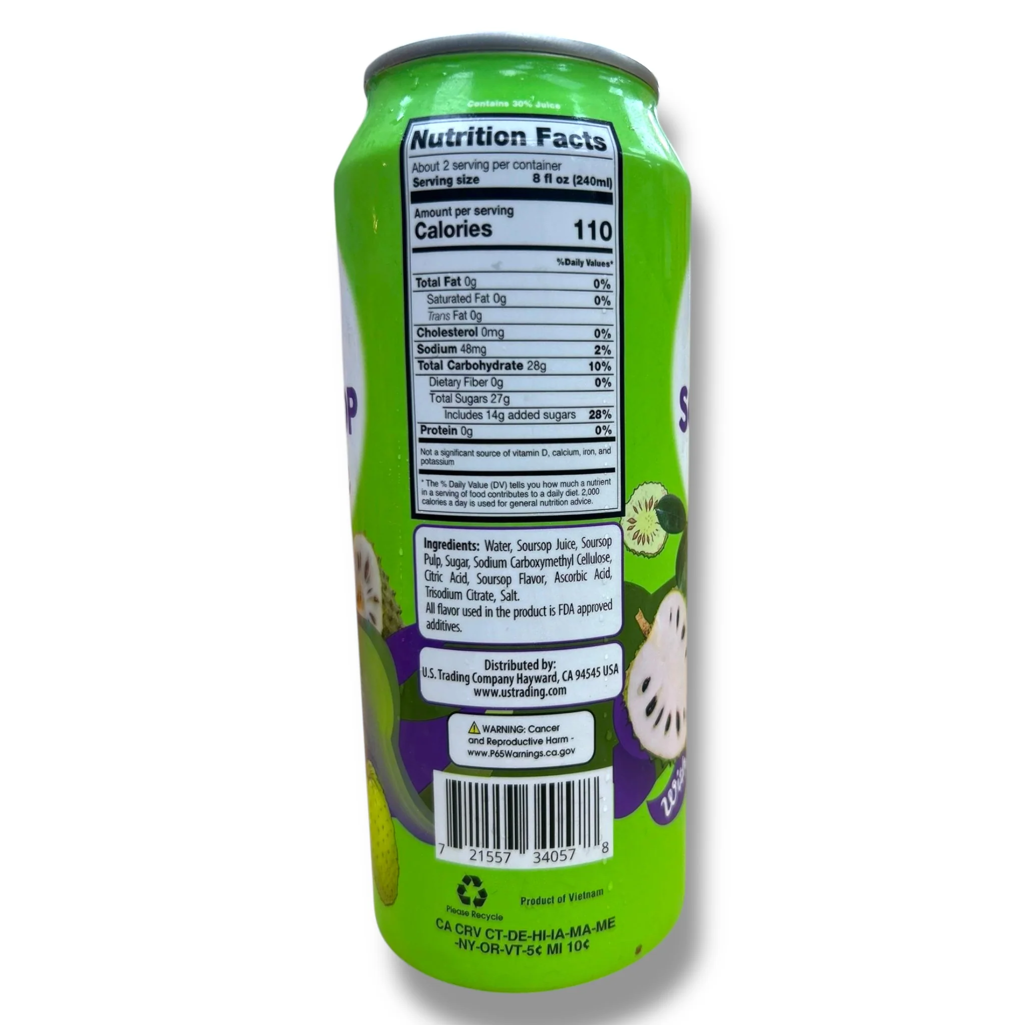 honey bee Soursop Juice with Pulp – Refreshing Tropical Drink - Image 2