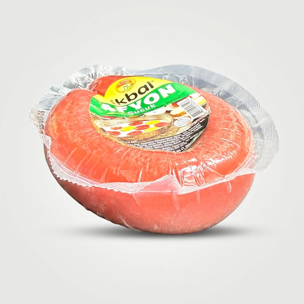 Ikbal Afyon Sucuk 1 kg - Halal Turkish Beef Sausage - Image 2