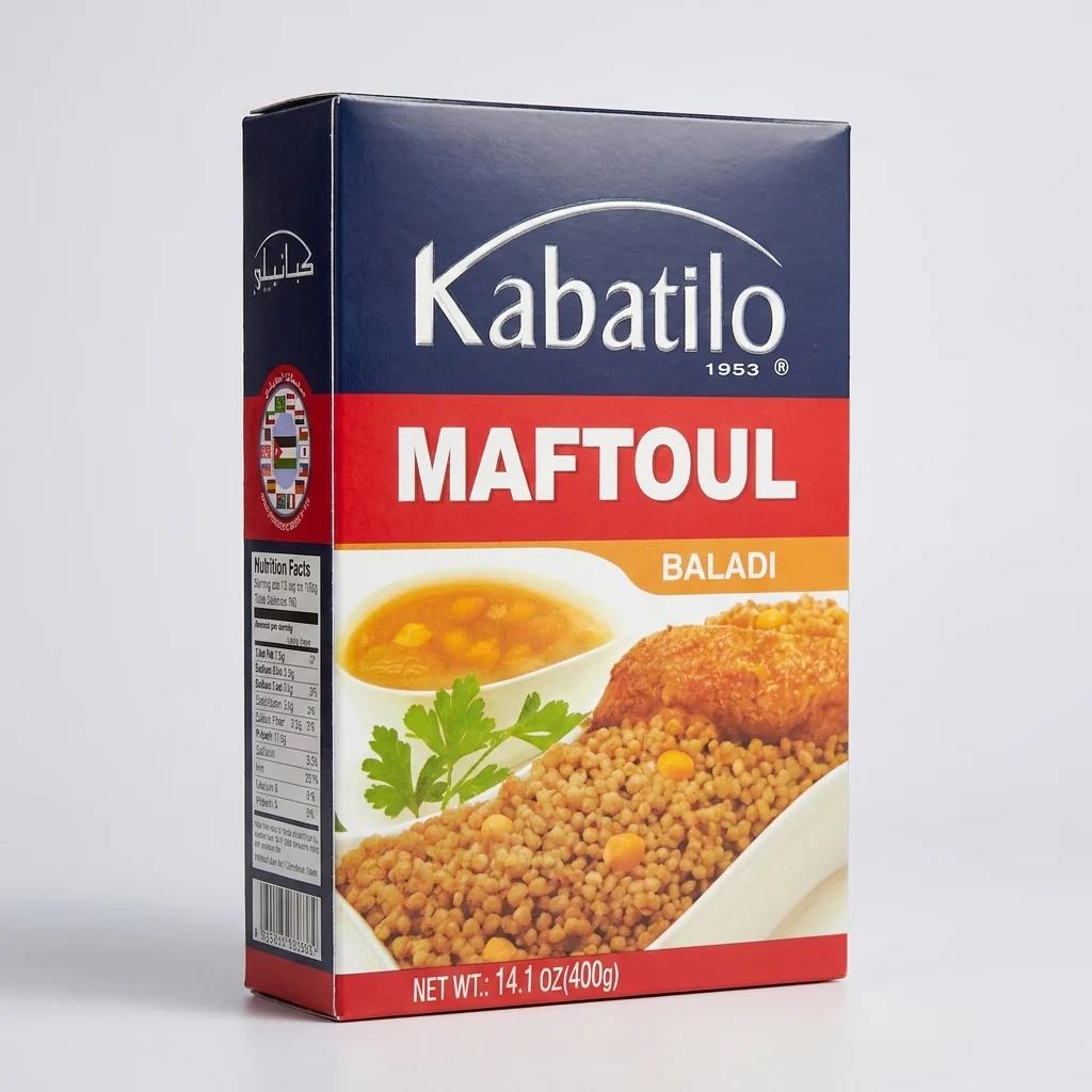 Kabatillo Maftoul Baladi 14.1 oz - Premium Lebanese Pearl Couscous - Image 2