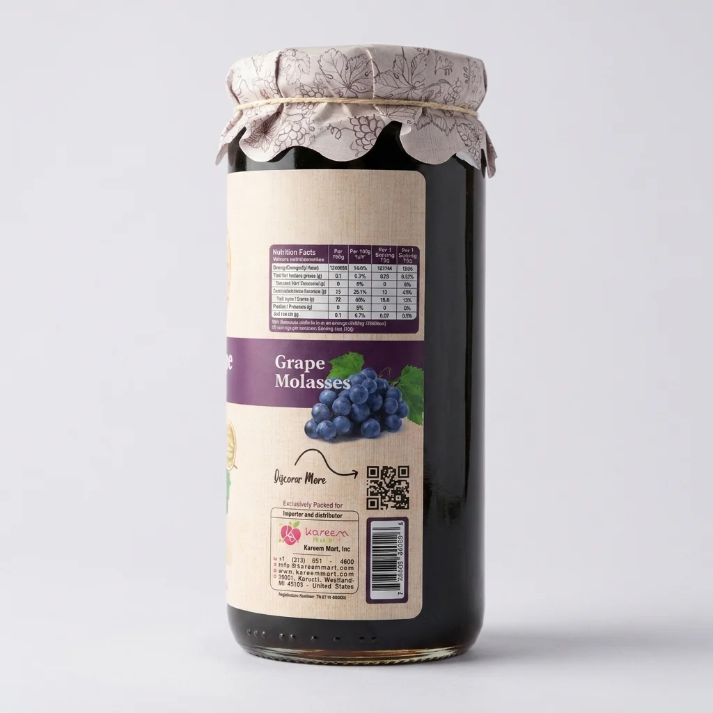 Kareem Chef Grape Molasses 21.87 oz - Authentic Gourmet Series - Image 2