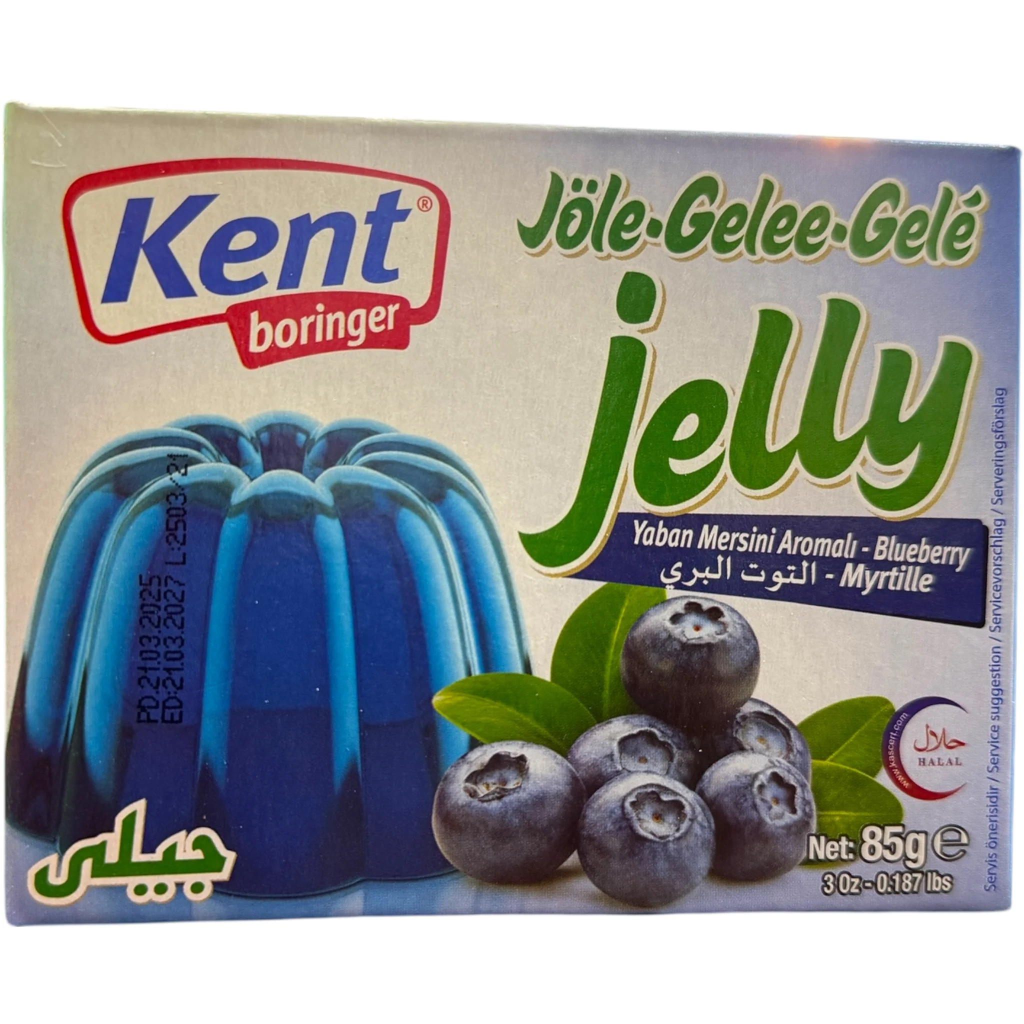 kent – Boringer Blueberry Jelly Fruit Spread