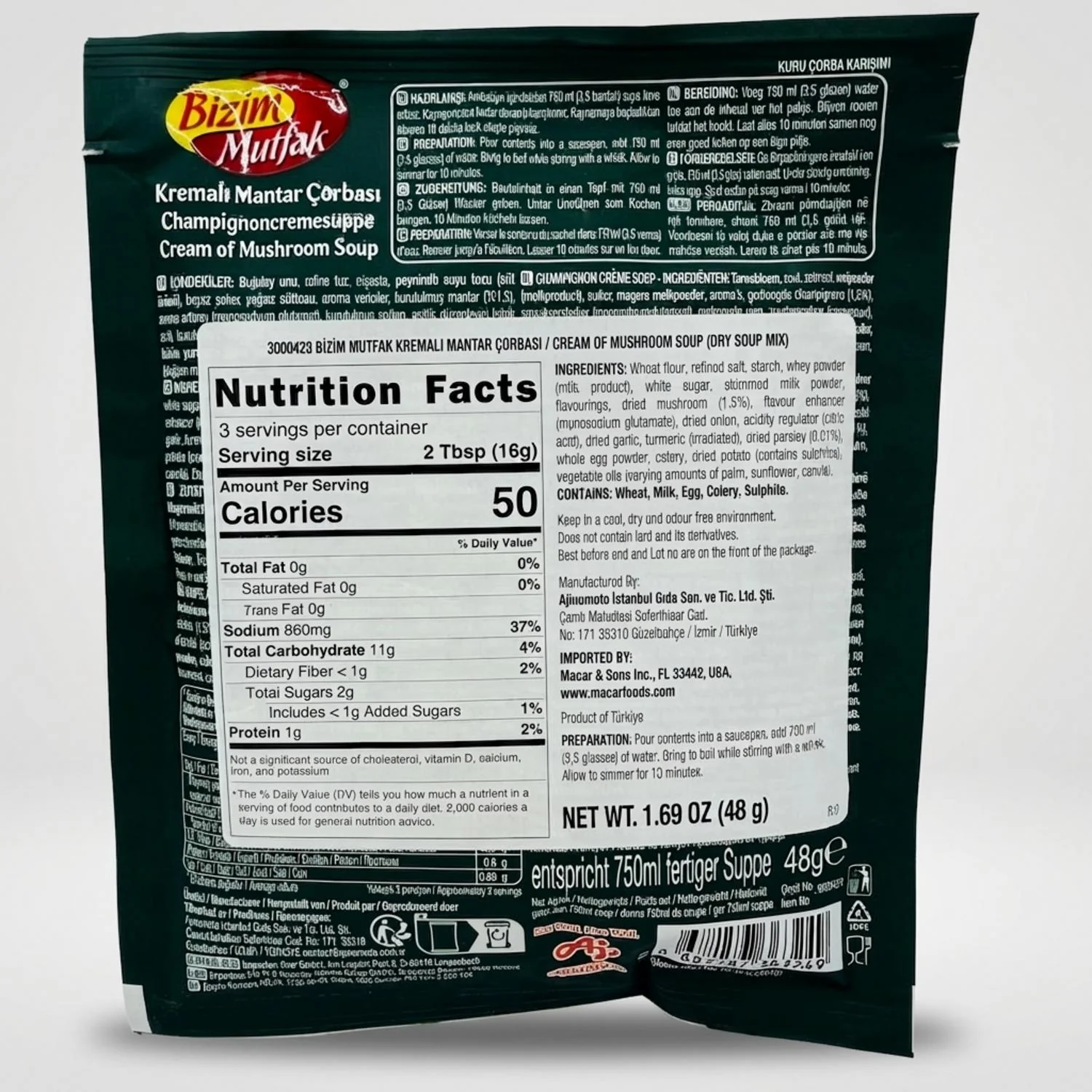 Kremali Mantar Çorbası (50g) - Image 2