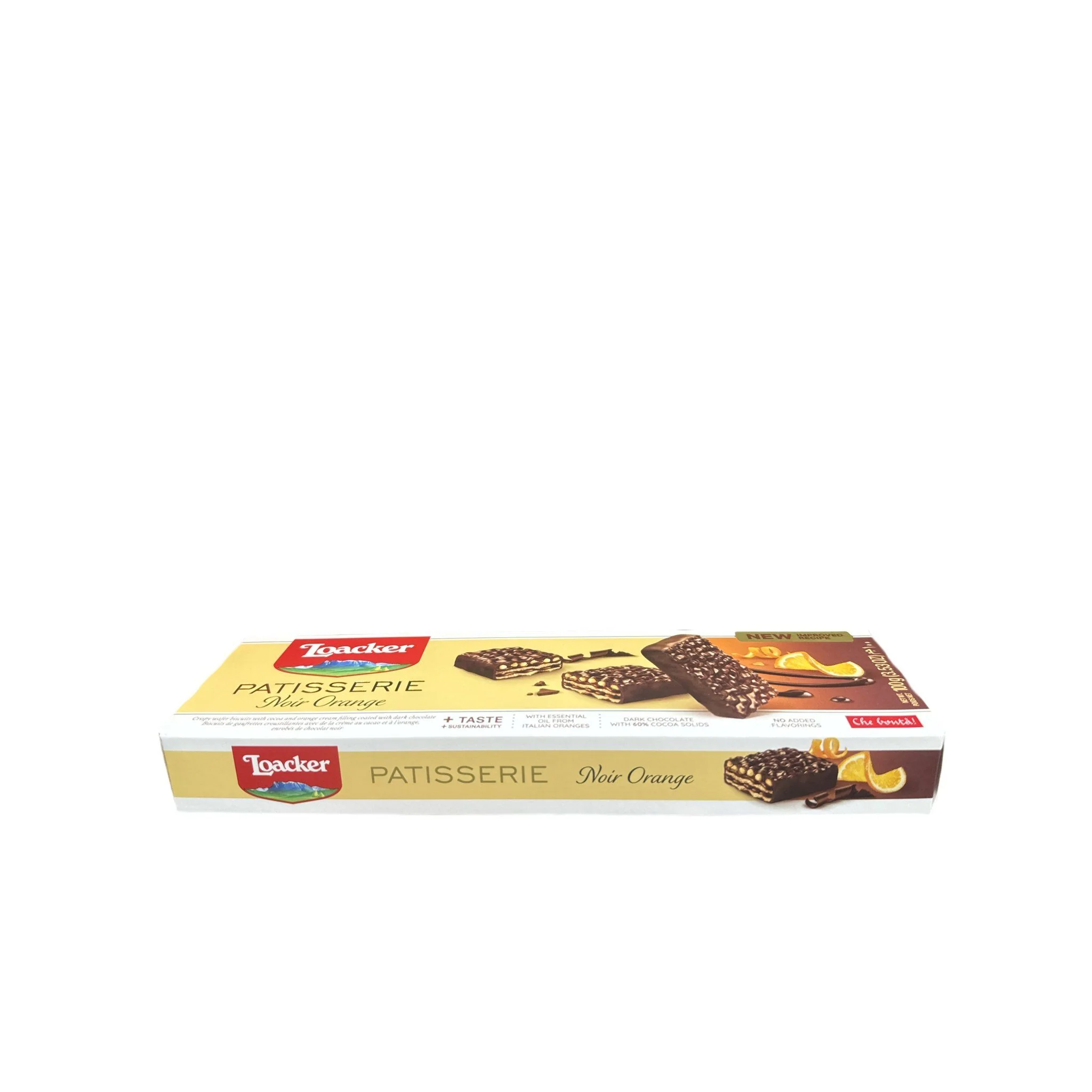 Loacker Patisserie Noir Orange – Dark Chocolate Wafer - Image 3
