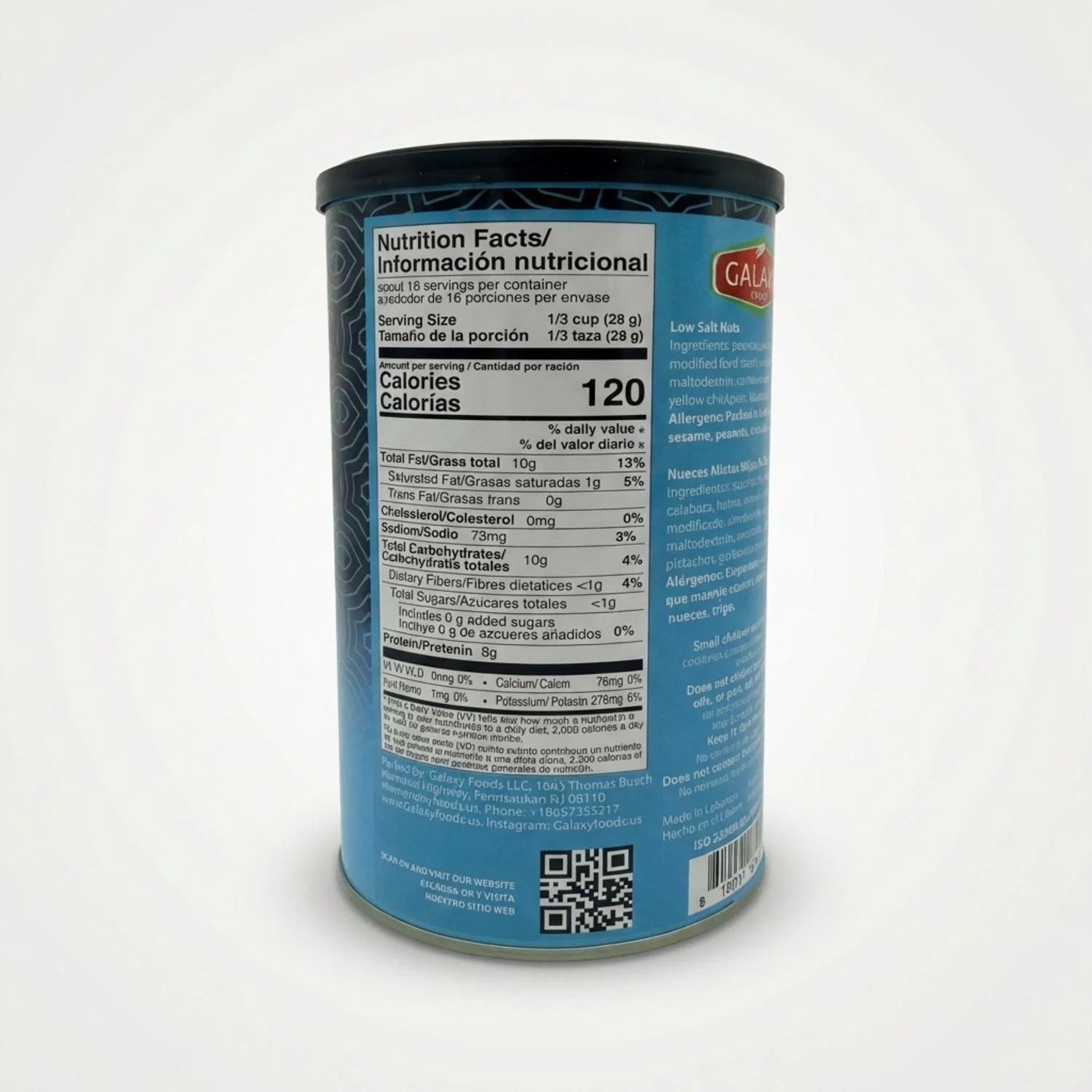 Low Salt mix Nuts Galaxy (454g) - Image 2