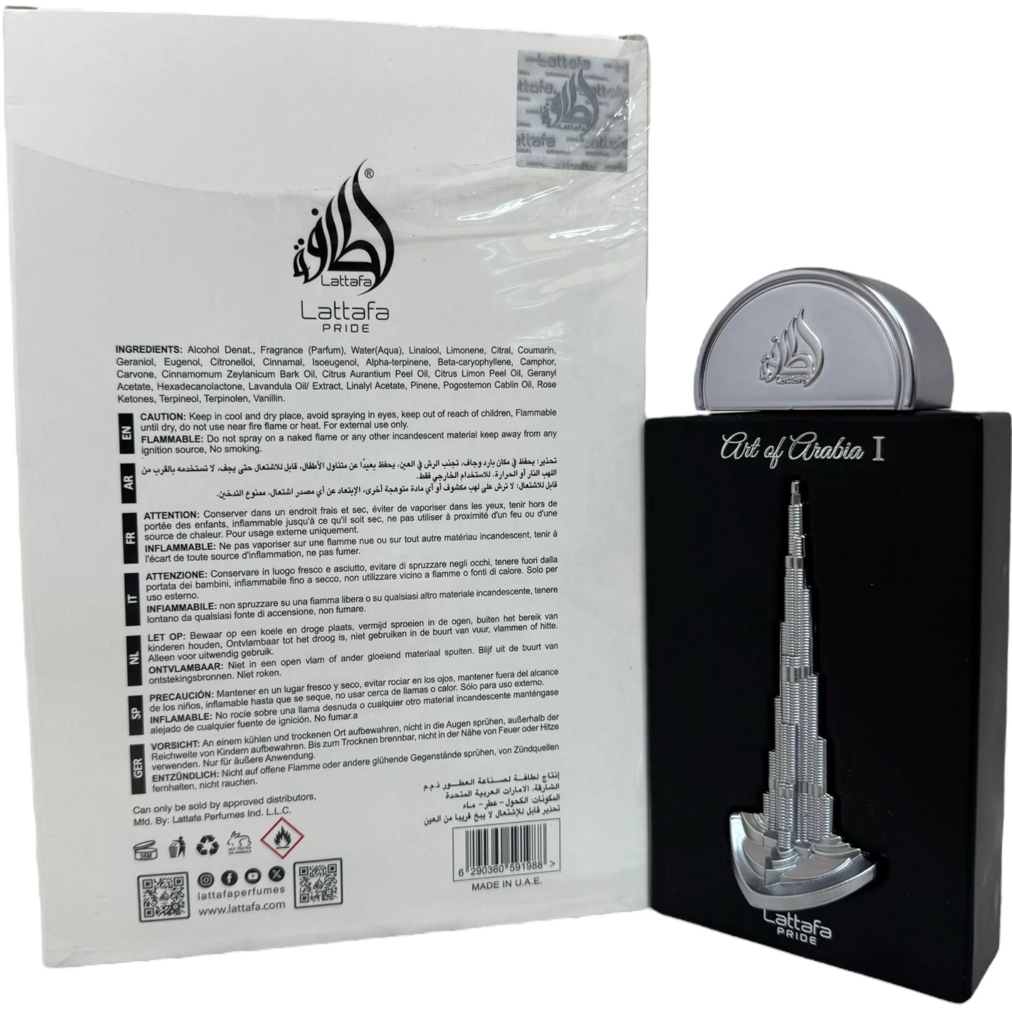 Lattafa Pride Art Of Arabia 100ML Spray – Middle Eastern Perfume - Image 4